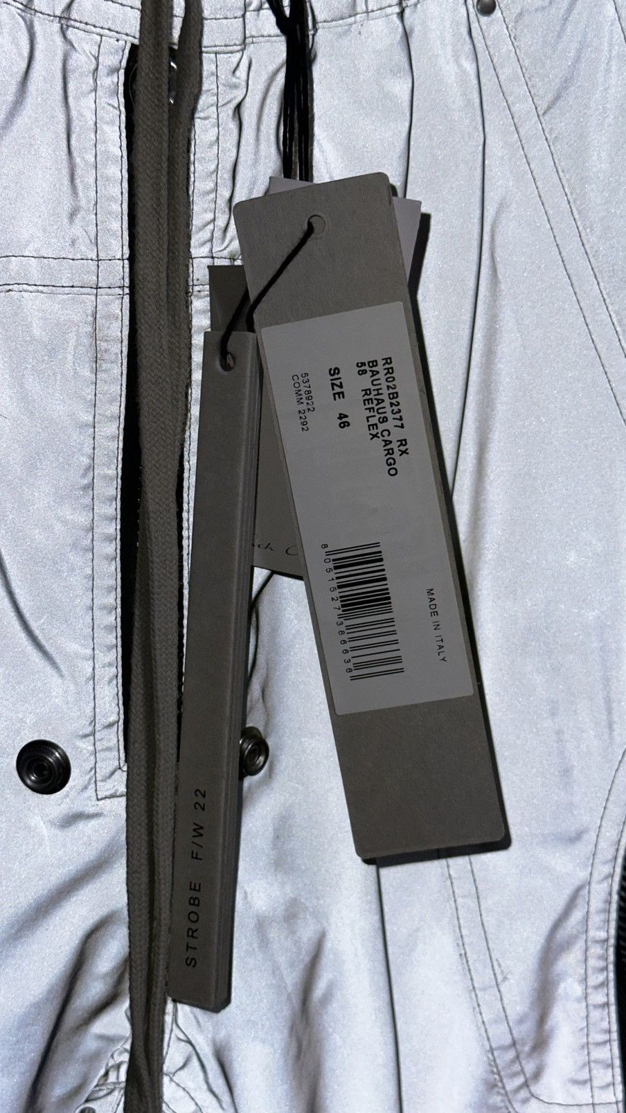 Rick Owens Rick Owens FW22 STROBE Bauhaus Jogger (46) Size US 36 / EU 52 - 8 Thumbnail