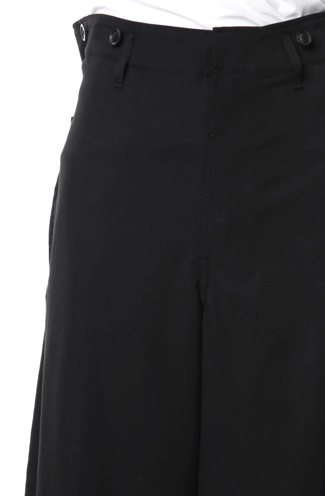 Yohji Yamamoto Yohji Yamamoto Pour Homme - Wool Wide Suspender Pants Size US 30 / EU 46 - 6 Thumbnail