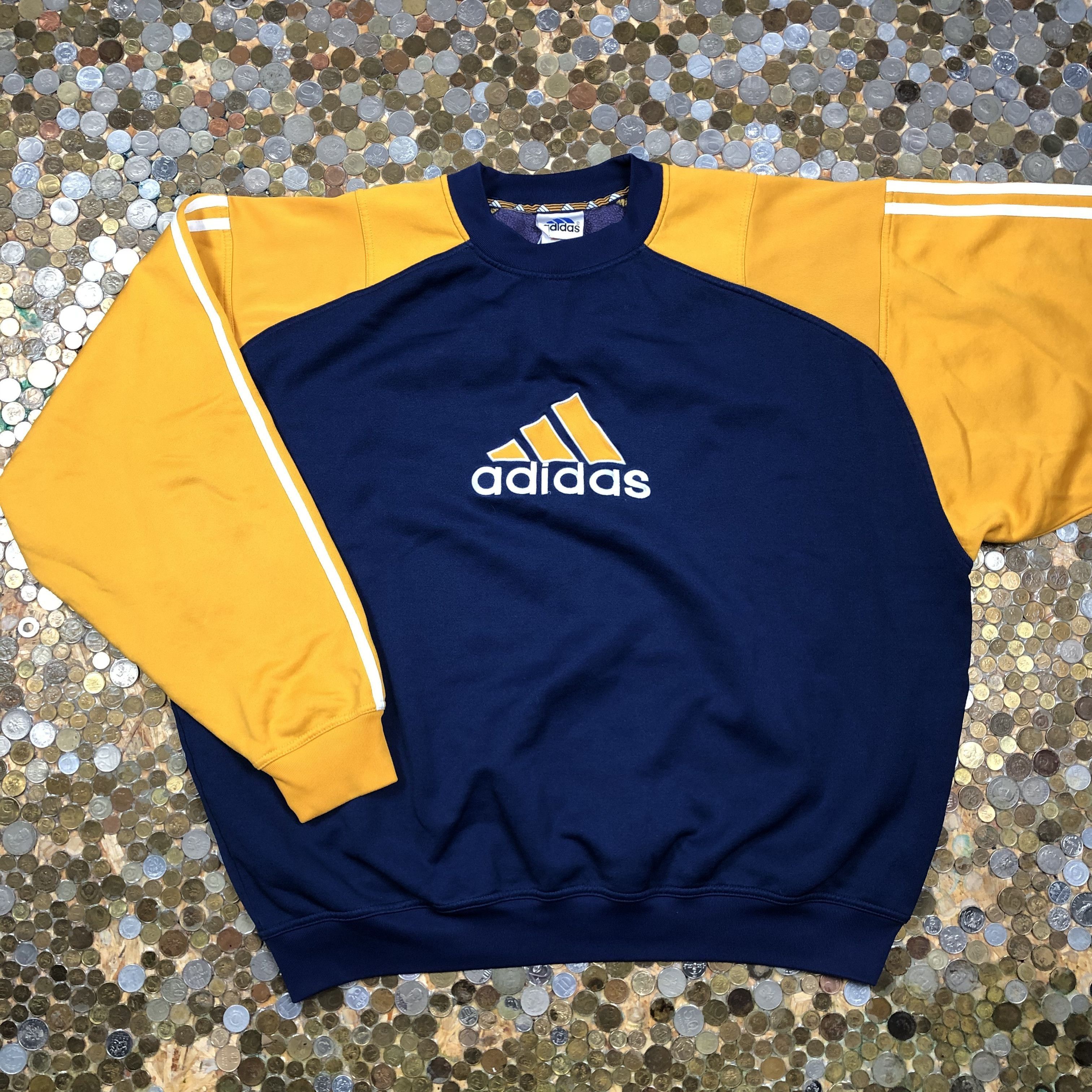 Adidas Adidas Vintage Crewneck 90's Size US XL / EU 56 / 4 - 1 Thumbnail