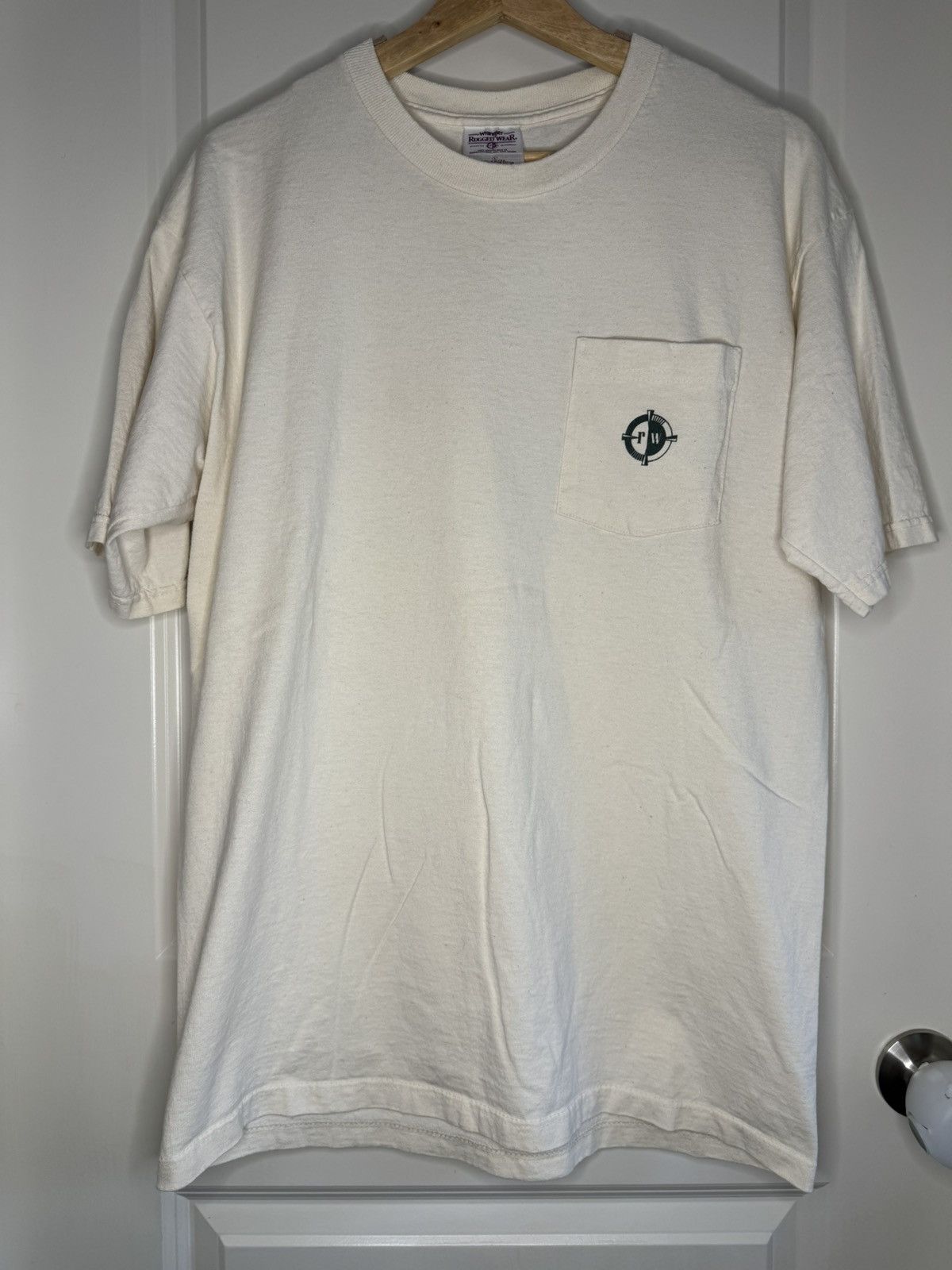 Wrangler Y2K Wrangler Rugged Wear Vintage Fish T-shirt Size US L / EU 52-54 / 3 - 2 Thumbnail