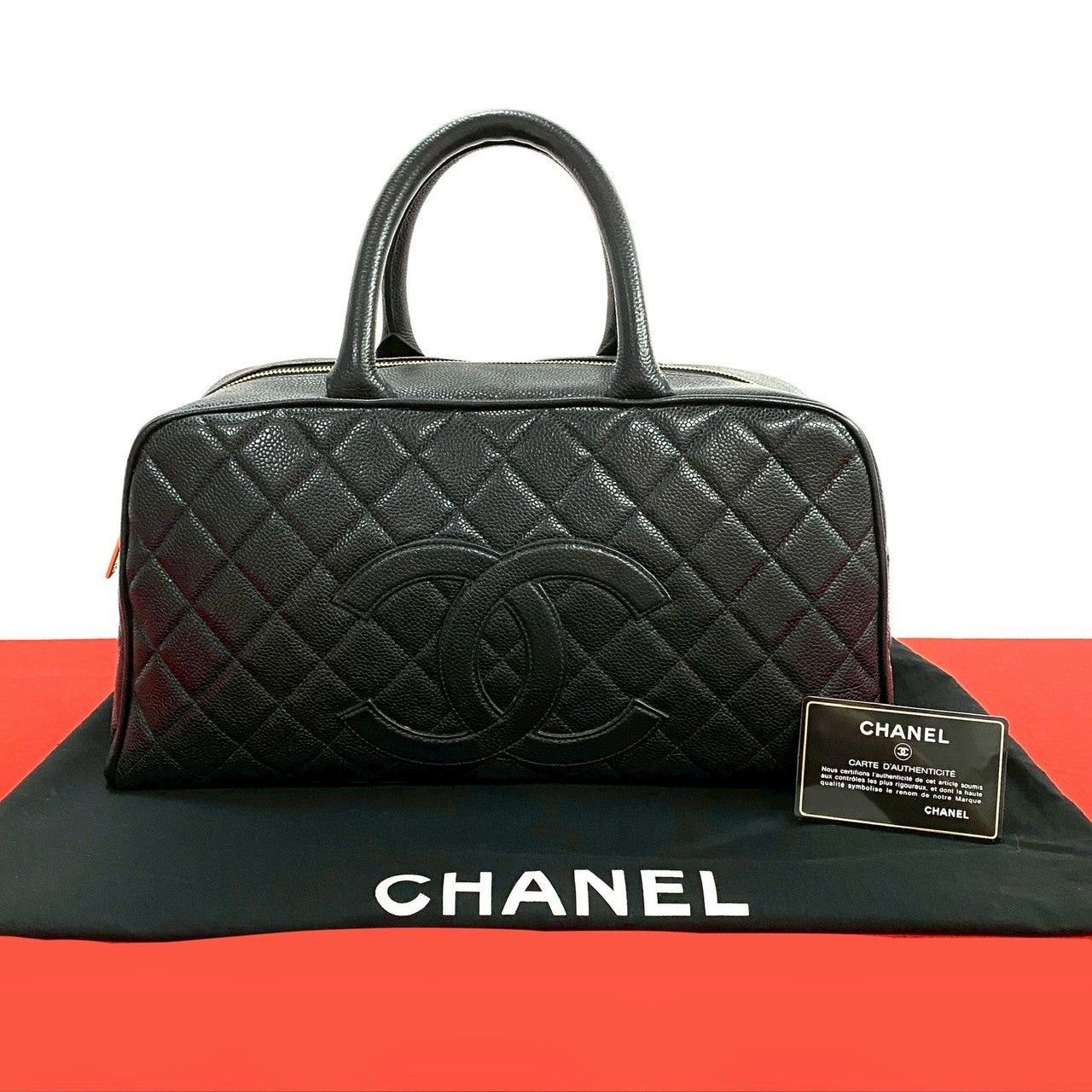 Chanel Chanel Handbag Black Leather Size ONE SIZE - 1 Thumbnail