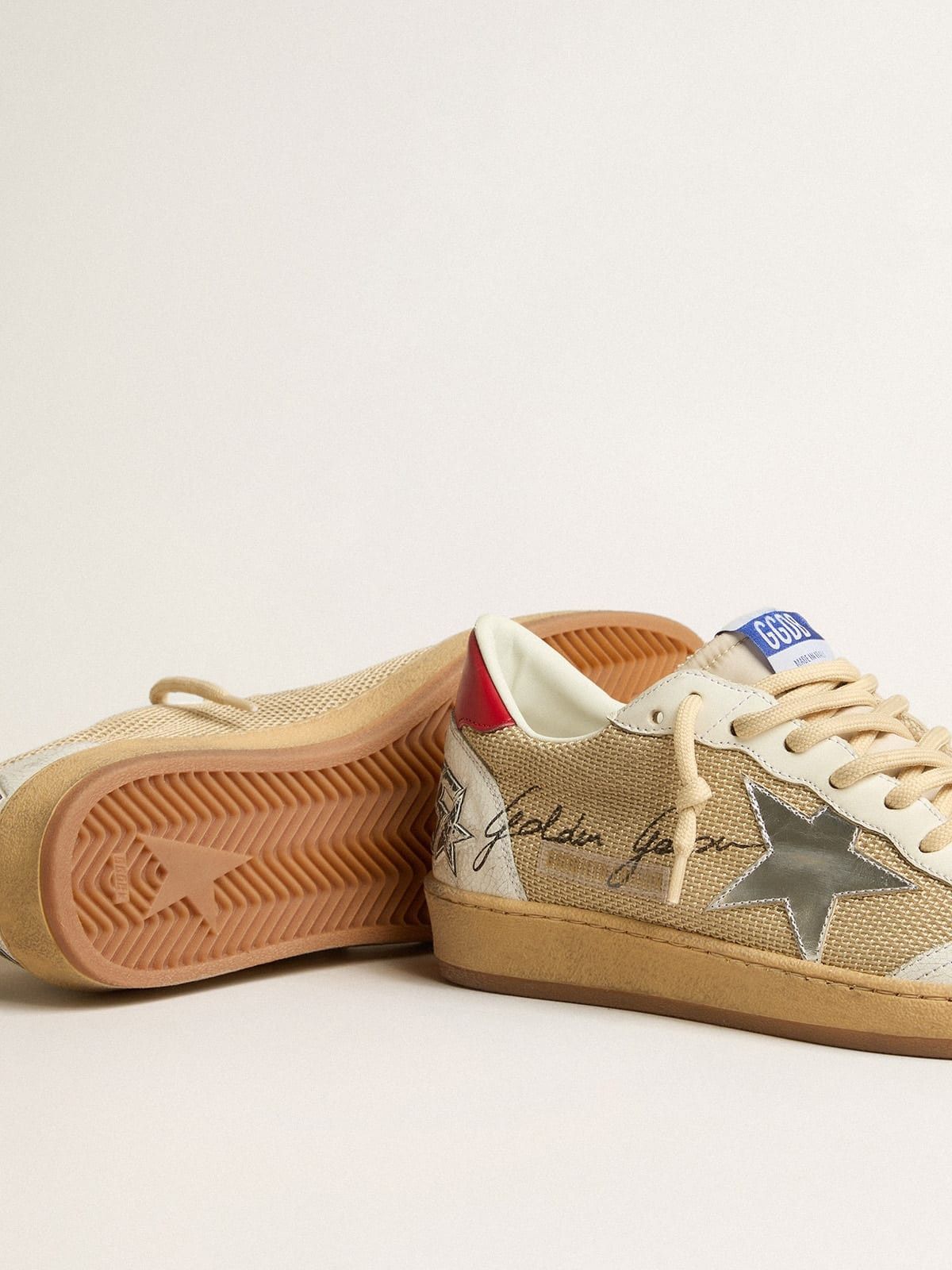 Golden Goose o1w1db10725 Ball Star Low-Top Sneakers in Multicolor Size US 12 / EU 45 - 3 Thumbnail