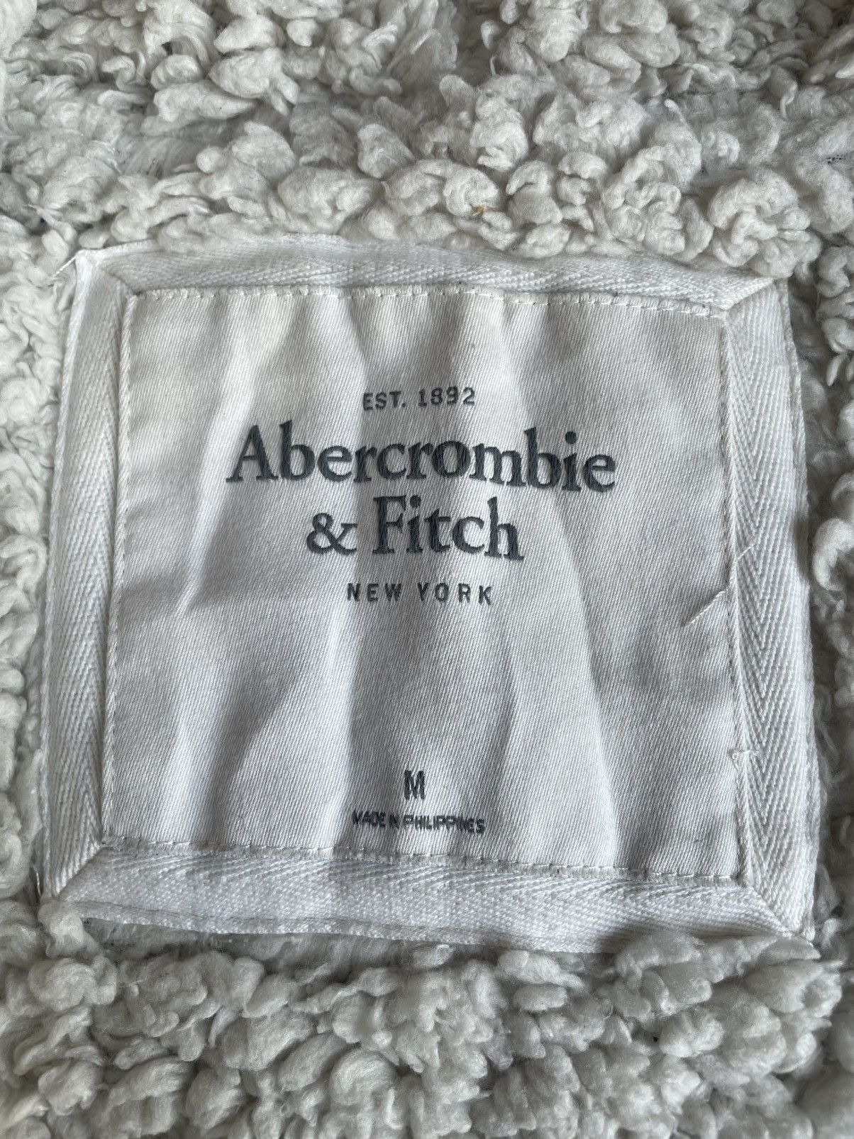 Japanese Brand Abercrombie & Fitch Sherpa Hoodie Size US M / EU 48-50 / 2 - 7 Thumbnail
