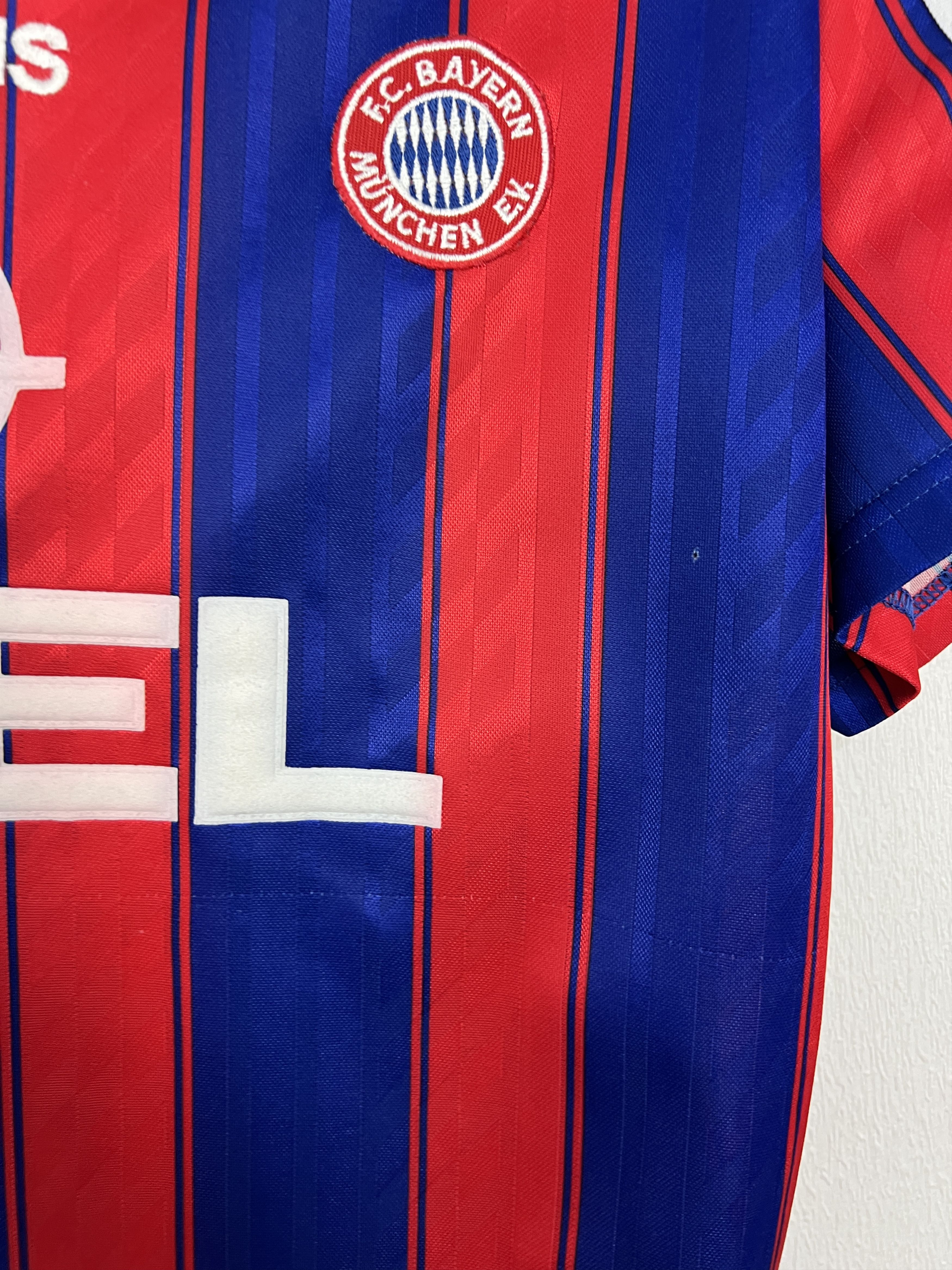 Adidas Bayern Munich Home football shirt 1995 #18 Klinsmann Adidas Size US M / EU 48-50 / 2 - 7 Thumbnail