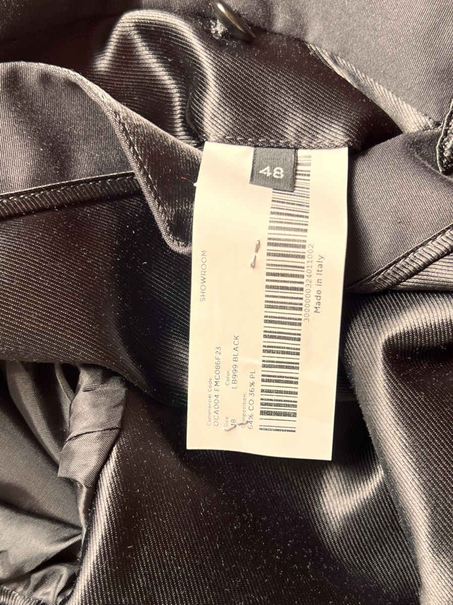 Tom Ford 48 / L Tom Ford Leather Outerwear Trench Coat Black tailor Size US M / EU 48-50 / 2 - 18 Thumbnail