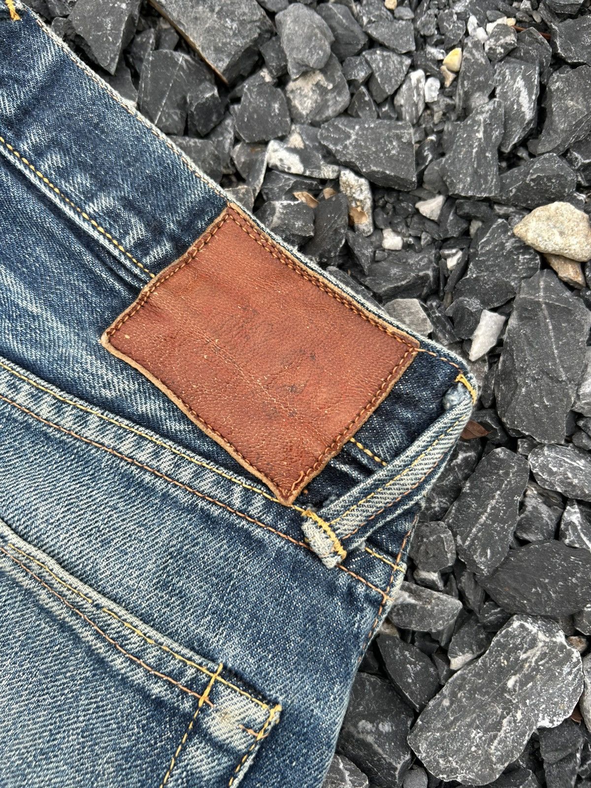 Japanese Brand × Kapital × Vintage Evisu Selvedge Distressed Japanese Denim Jeans Size US 29 - 8 Thumbnail