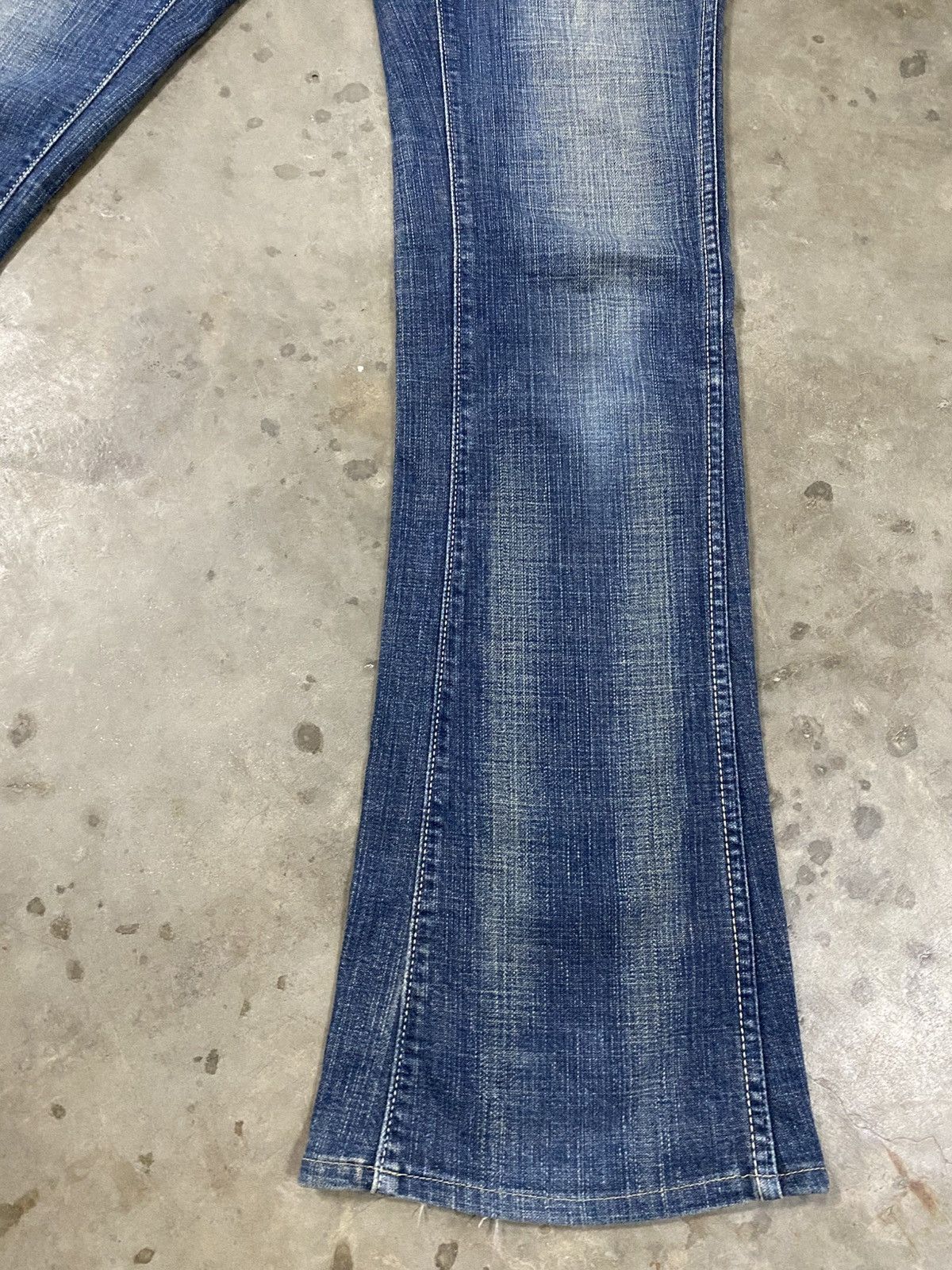 Edwin Flare Jeans Brappers by Edwin Mud Rusty Flared @319 Size US 27 - 10 Thumbnail