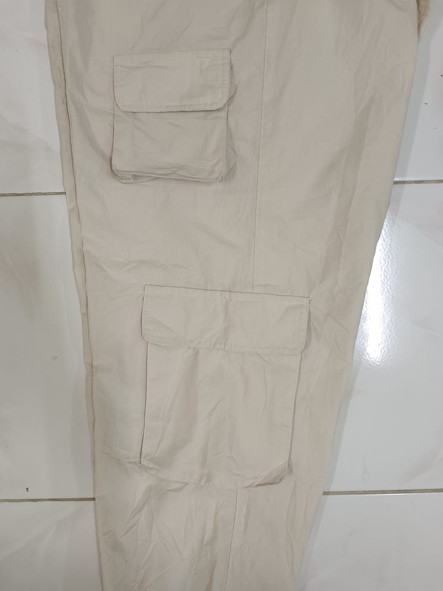 Japanese Brand Streetwear Society Baggy Wide Leg Cargo Parachute Pants Size US 39 - 15 Thumbnail