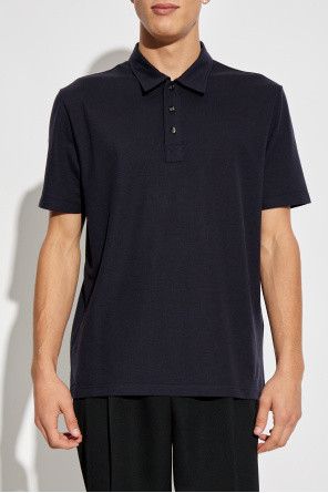 Bottega Veneta o1bcso1str0426 Light Cotton Piquet Polo Shirt in Navy Size US S / EU 44-46 / 1 - 3 Thumbnail