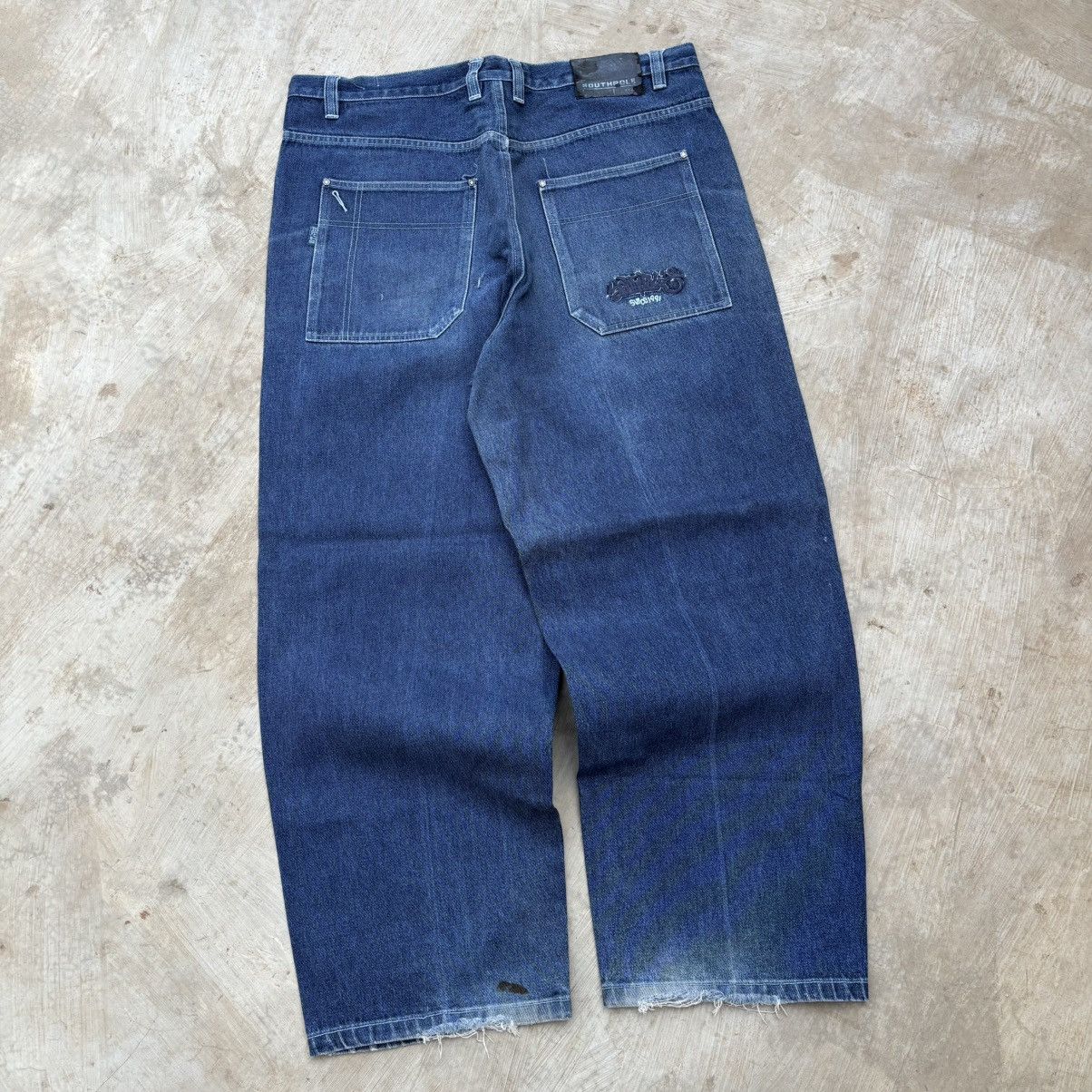 Southpole Baggy 90s Crazy Vintage 90s South Pole Baggy Jeans