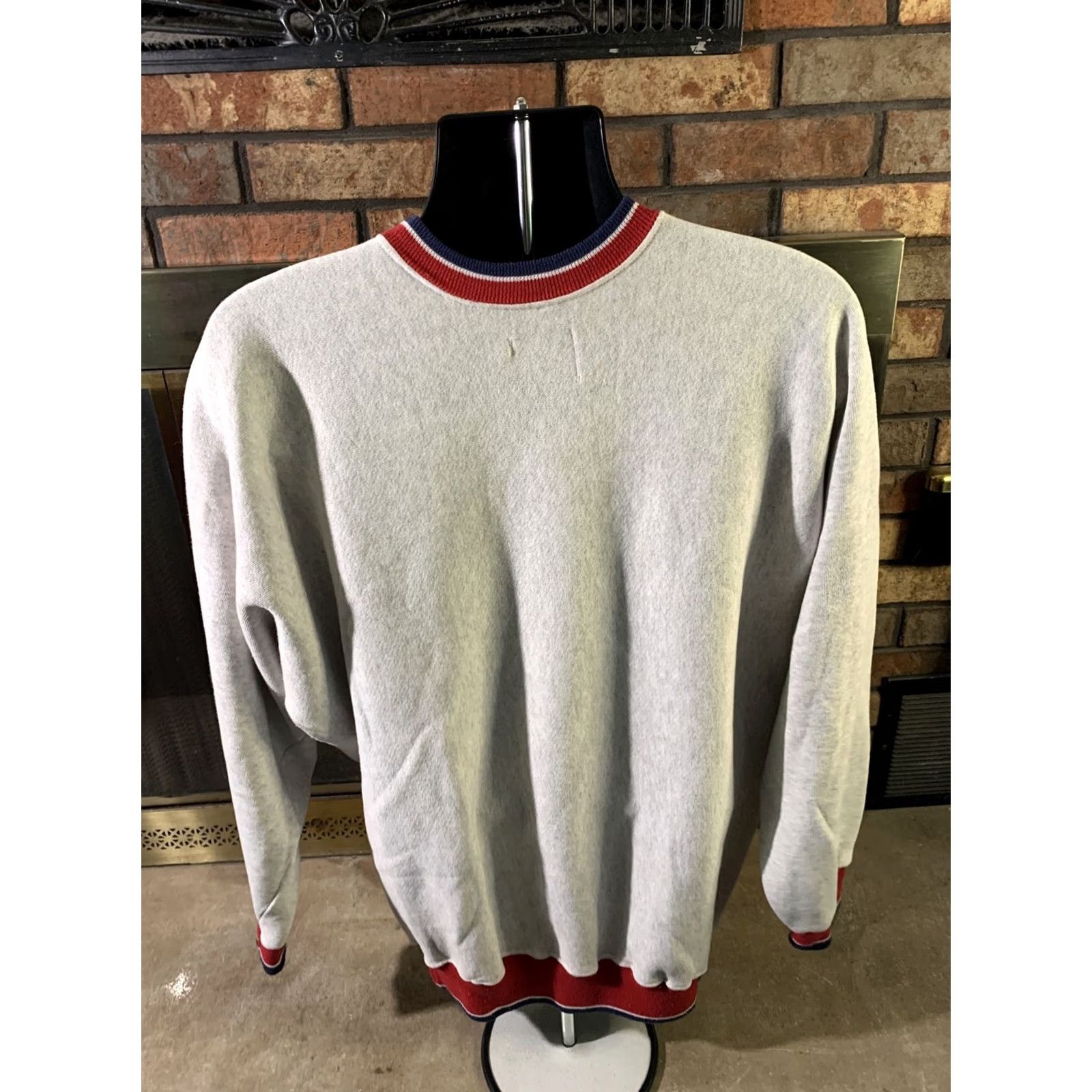 Vintage Vtg Polaris Indy XCR Snowmobile Racing Crewneck Sweatshirt Mens Large Gray Crew Neck Sweatshirt Mens Large Polaris Snowmobile Vintage Cat Theme Size US L / EU 52-54 / 3 - 6 Thumbnail