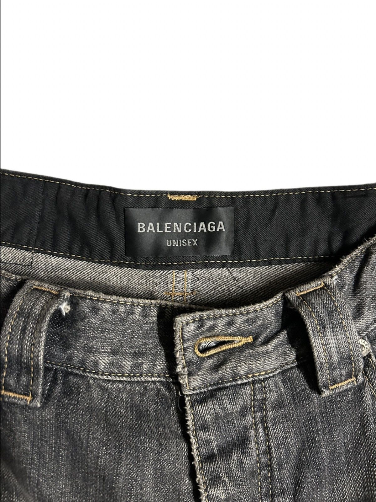Balenciaga Balenciaga Vinatge Washed Denim Size US 32 / EU 48 - 2 Thumbnail