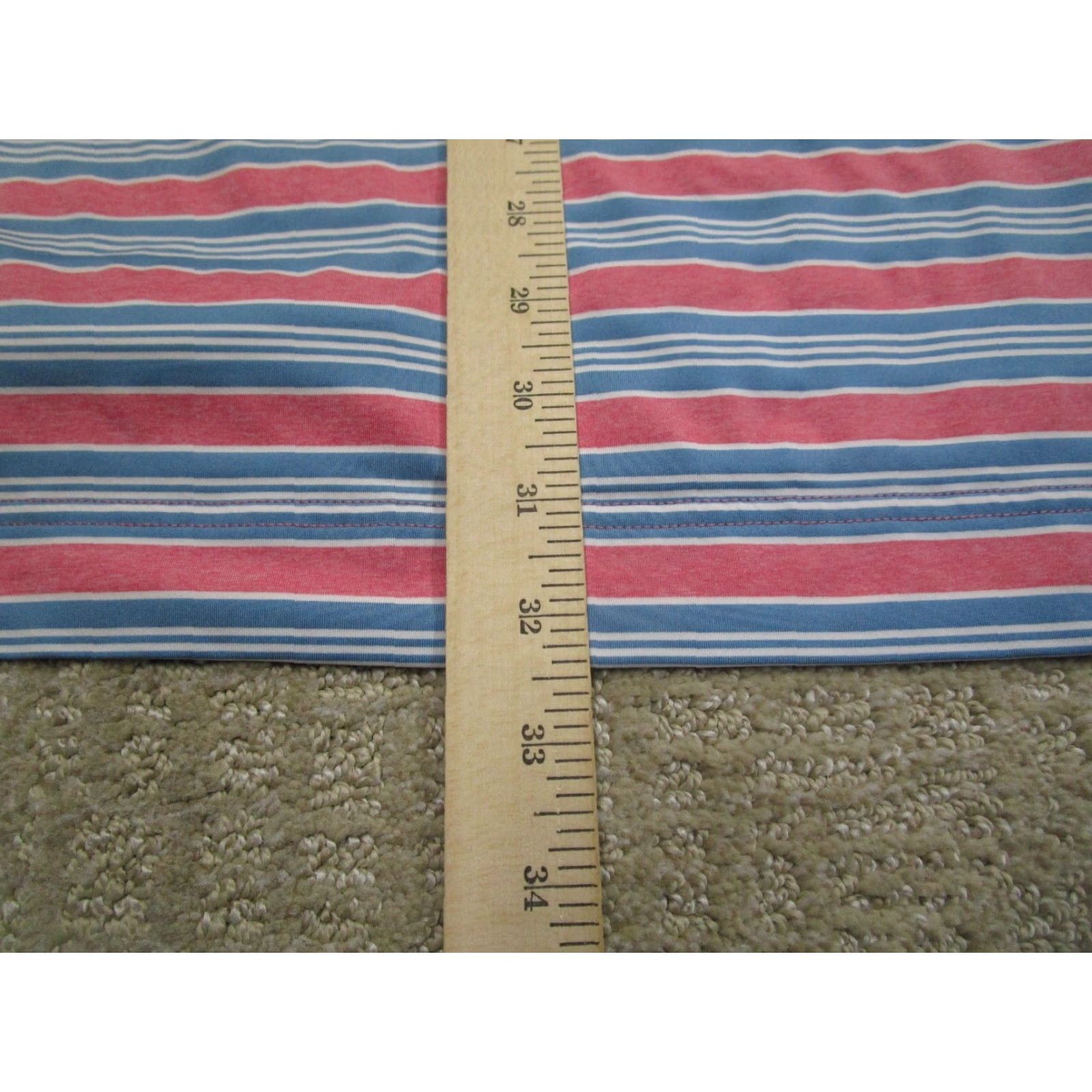 Footjoy FootJoy Polo Shirt Men XL Pink Striped Logo Golf Performance Regular Fit Short Sleeve Polo Size US XL / EU 56 / 4 - 7 Thumbnail