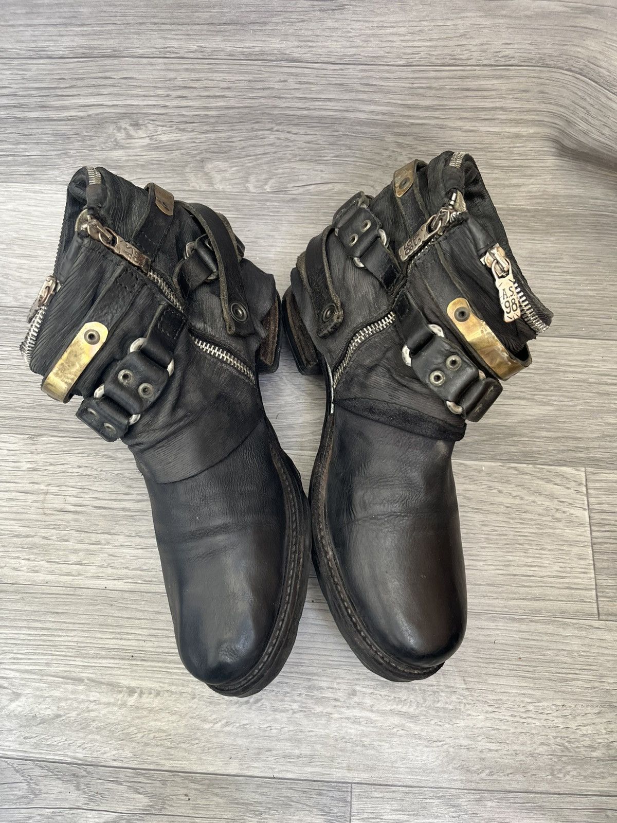 A.S.98 A.S 98 X Guidi X 14th addiction biker moto boots Size US 6 / EU 39 - 7 Thumbnail