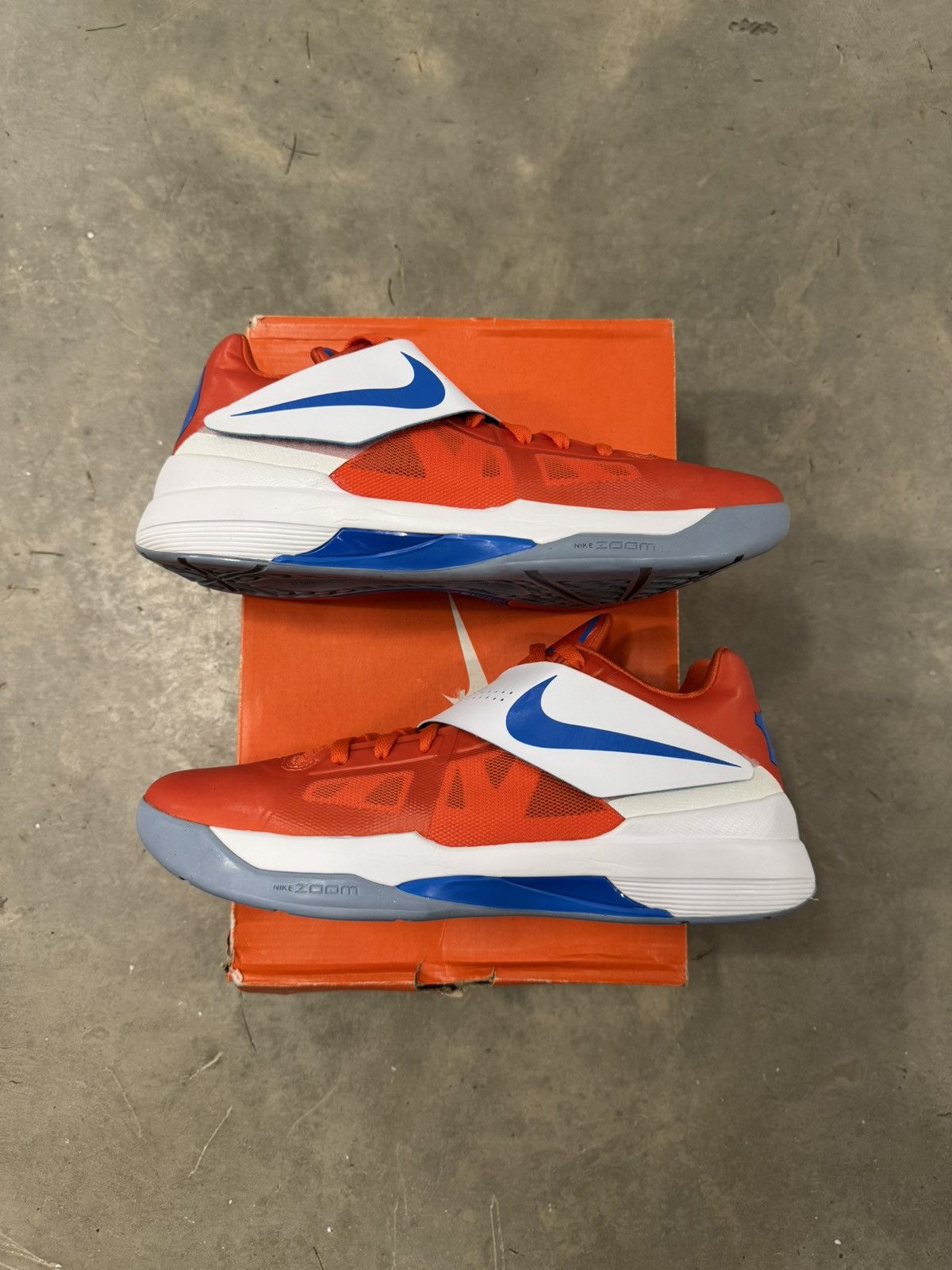 Nike Nike Zoom KD 4 Creamsicle Size 12 Size US 12 / EU 45 - 2 Thumbnail