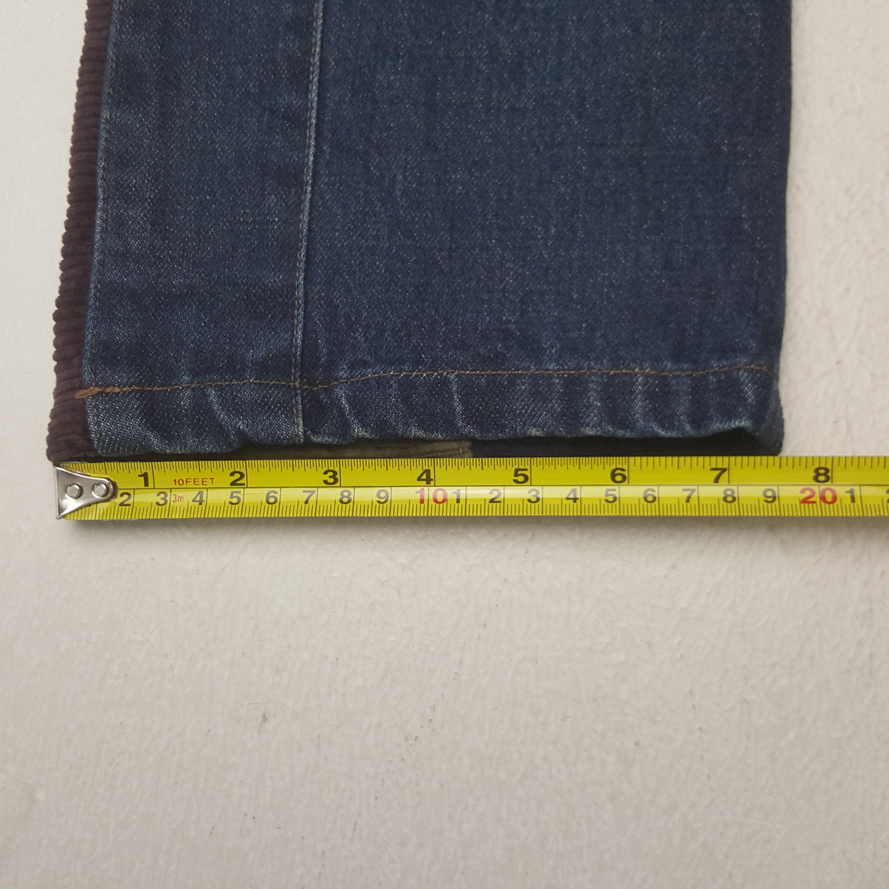 Japanese Brand Vintage Waste Twice Japanese Brand Denim Jeans RR27 Size US 32 / EU 48 - 13 Thumbnail