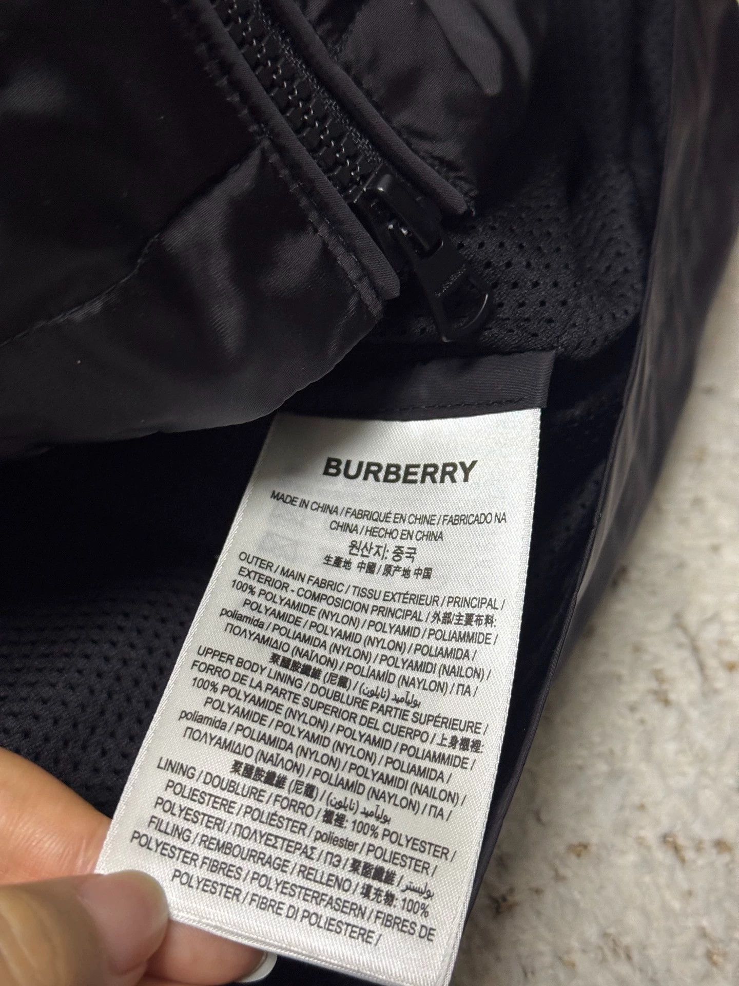 Burberry Burberry Black Shell Jacket UK8 99 New Size S / US 4 / IT 40 - 4 Thumbnail