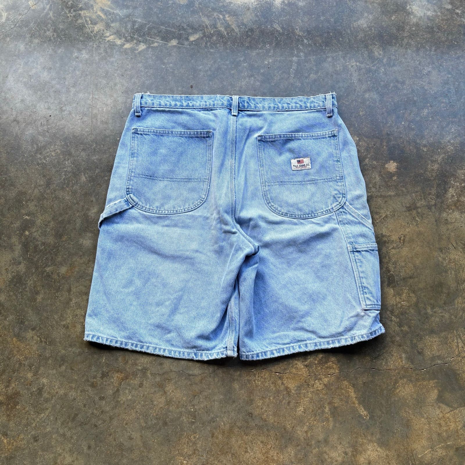 Polo Ralph Lauren Crazy Vintage Faded Polo Ralph Lauren Jorts Size US 36 / EU 52 - 1 Thumbnail