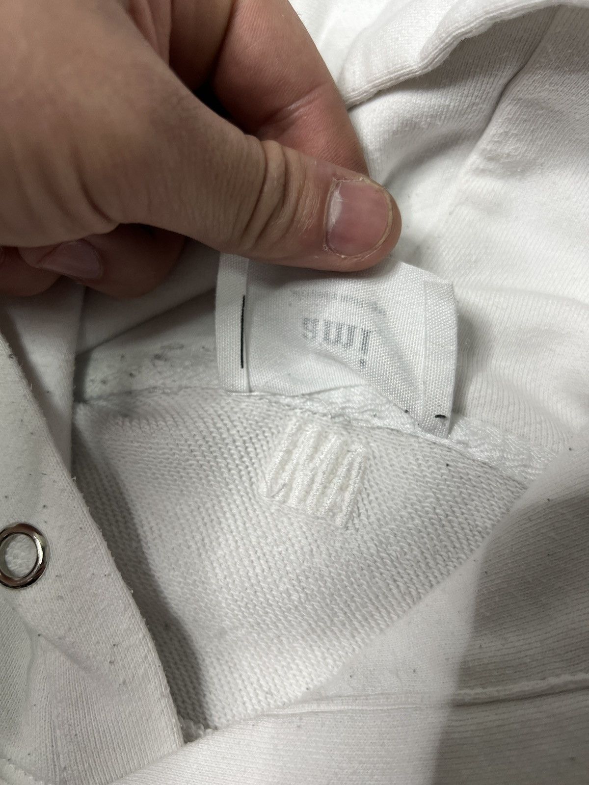 AMI AMI Paris Alexandre Mattiussi Big Heart Logo Hoodie White Size US S / EU 44-46 / 1 - 7 Thumbnail