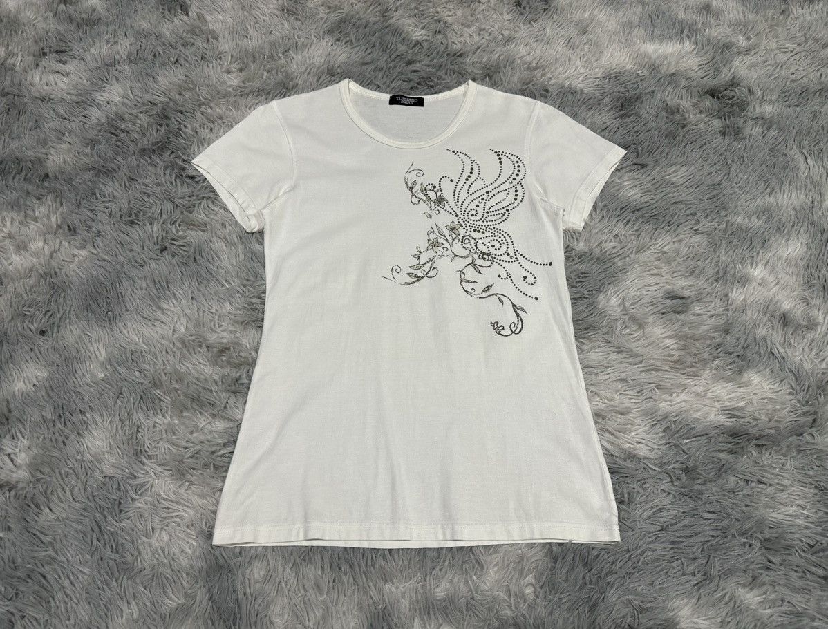 Tornado Mart 🔥Sick Y2K Tornado Mart Tribal Floral Shirt Ethnic Rhinestone Size US S / EU 44-46 / 1 - 2 Thumbnail
