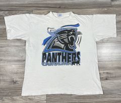 Vintage 1993 Carolina Panthers NFL Nutmeg T-shirt 90's 