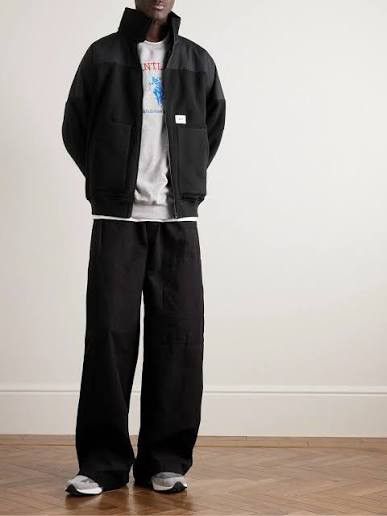 Wtaps WTAPS - Mercer Panelled Fleece and Ripstop Jacket - Black Size US M / EU 48-50 / 2 - 1 Thumbnail