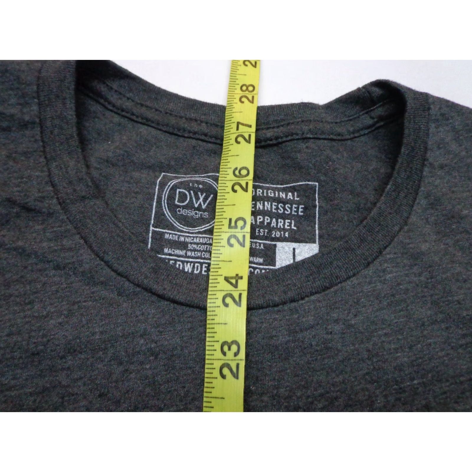 Vintage DW Designs Football T-Shirt Gray with Orange Graphic Men’s Medium NWT Size US M / EU 48-50 / 2 - 5 Thumbnail