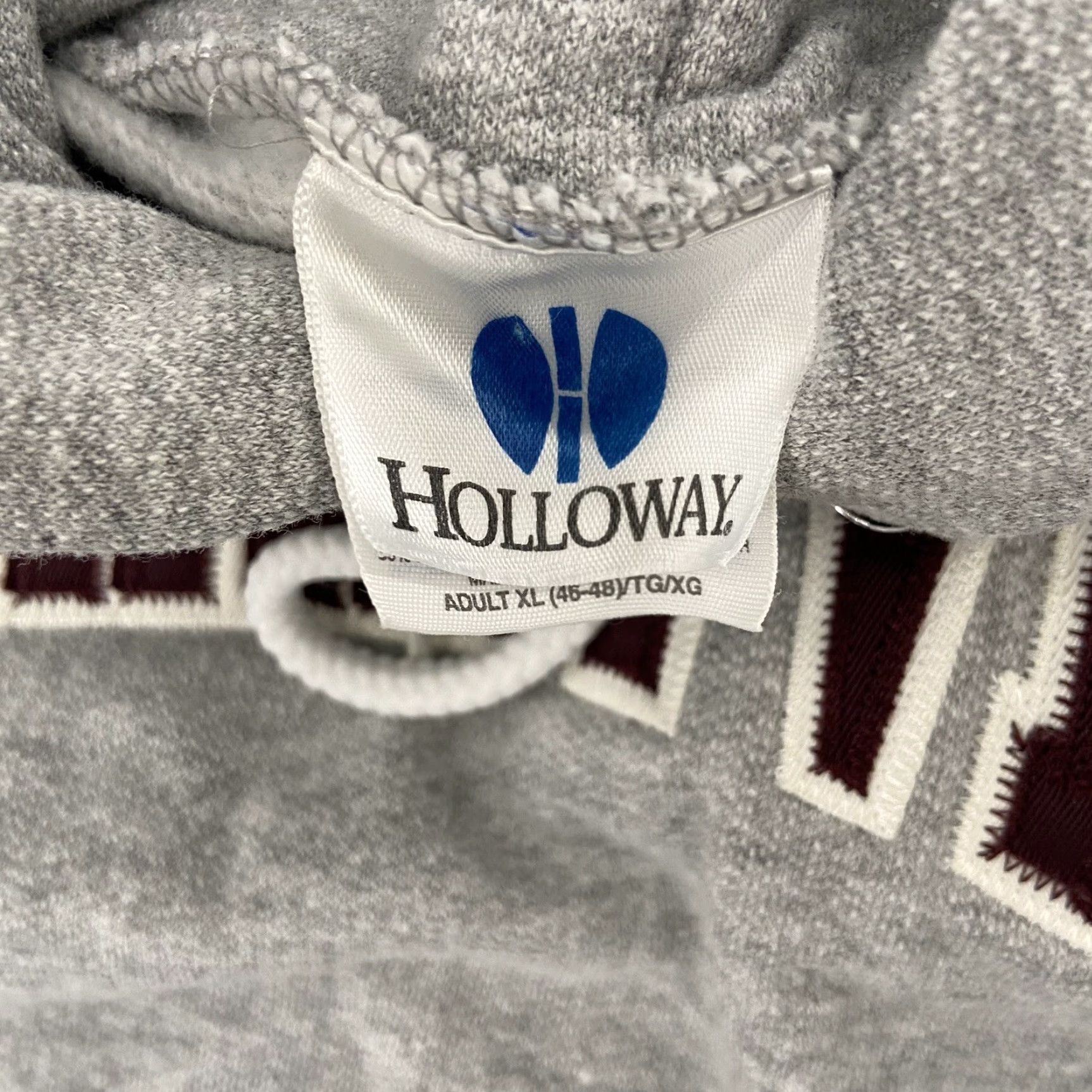 Holloway Holloway Merchantville Hoodie Sweatshirt Mens XL Gray Fleece Embroidered Logo Vintage Pullover Hoodie Men XL Vintage Size US XL / EU 56 / 4 - 6 Thumbnail