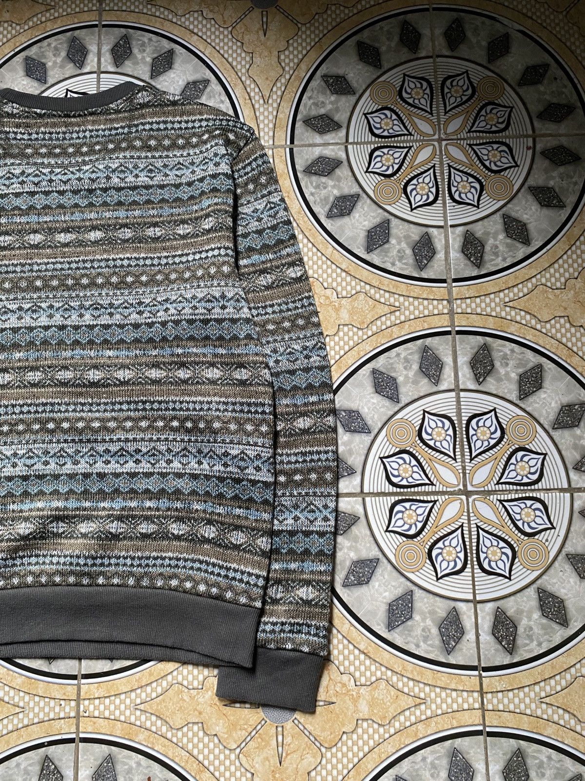 Other TOPTEN Vintage Fair Isle Knit Sweater - Grandpa Style. Size US M / EU 48-50 / 2 - 5 Thumbnail