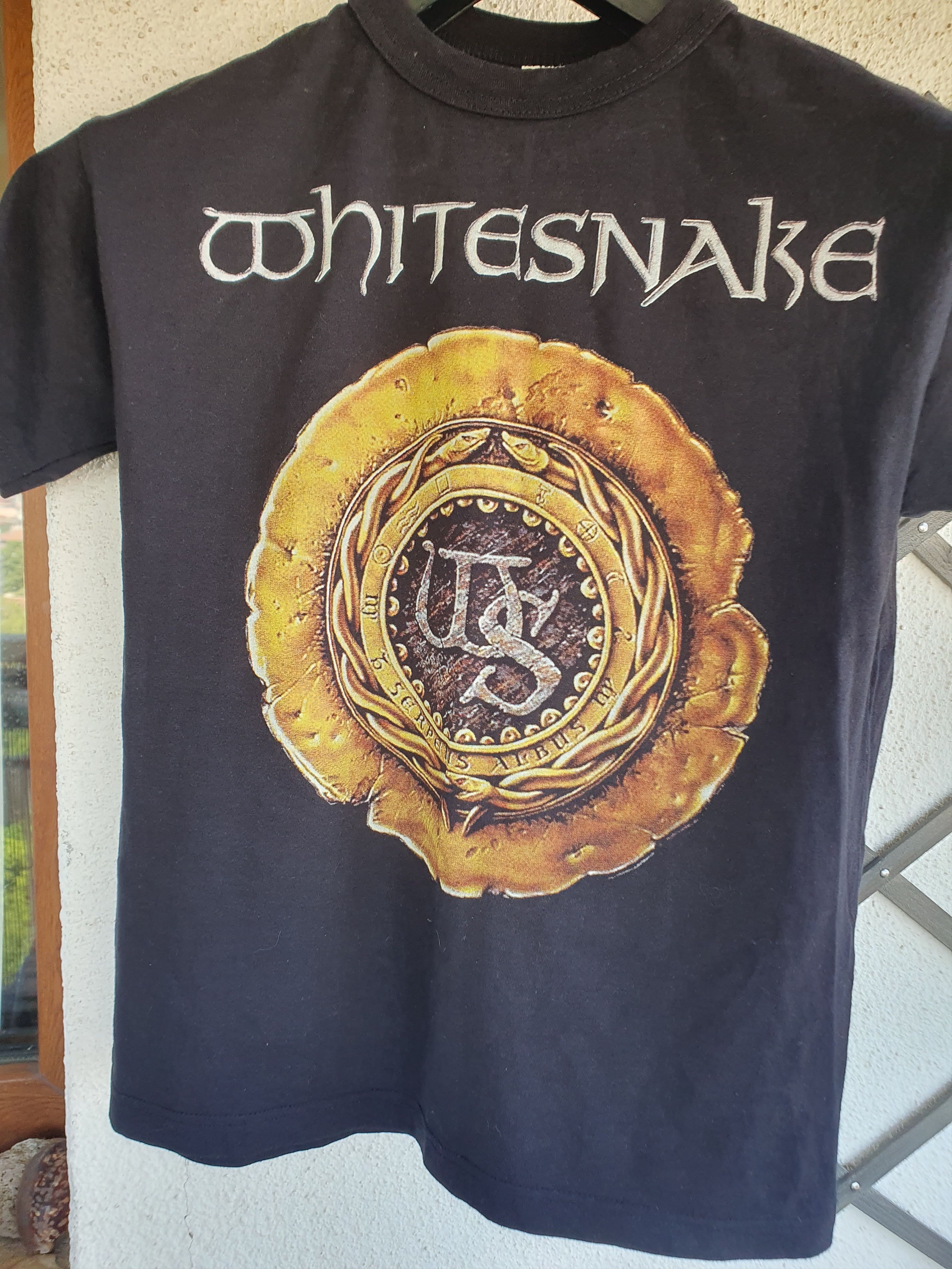 Band Tees × Swagger Whitesnake 1987 Logo Double Sided Band t-shirt sz S Size US S / EU 44-46 / 1 - 3 Thumbnail