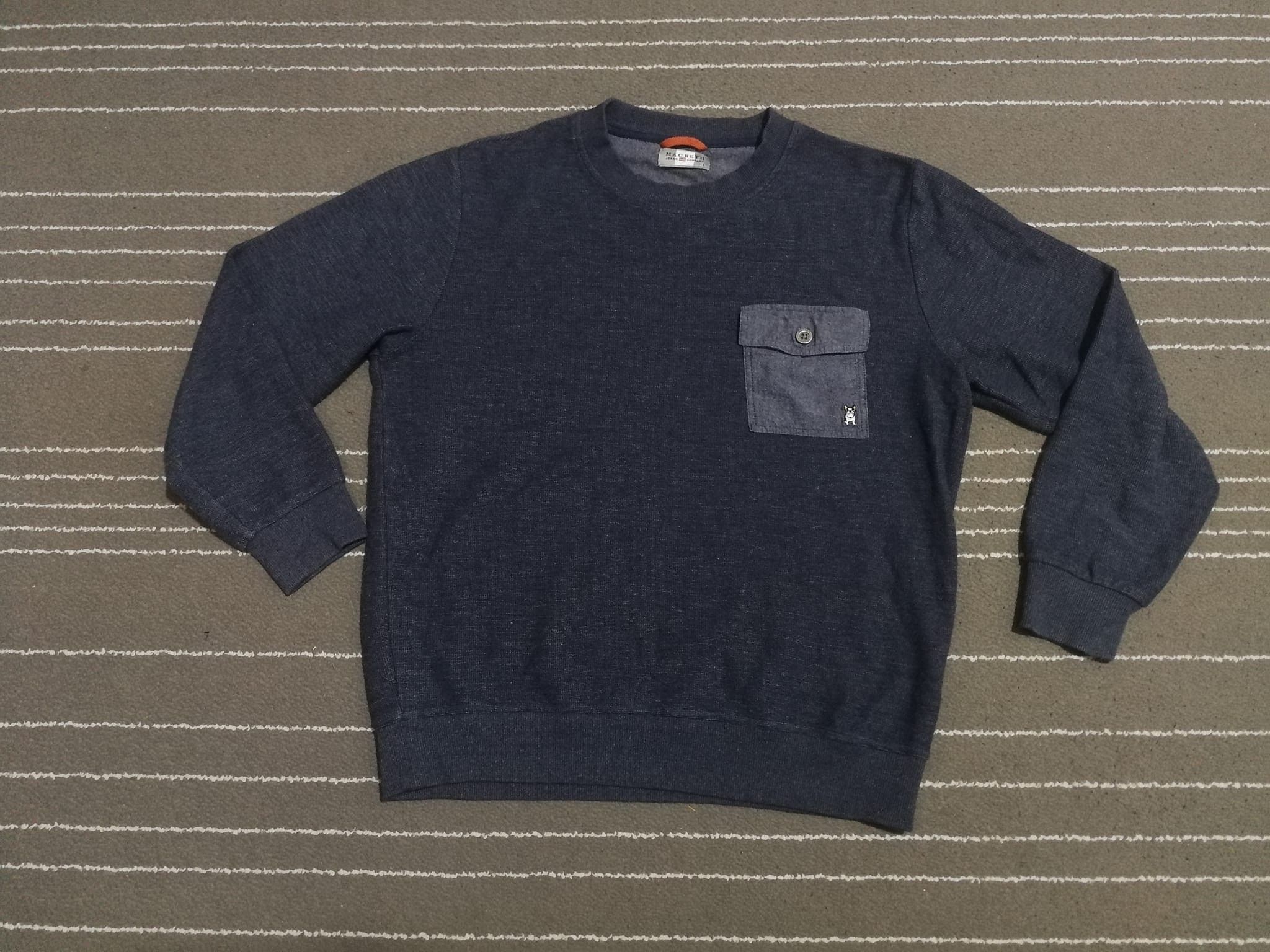 image of Macbeth Jeans Company Sweatshirt M in Grey, Men's (Size Medium)