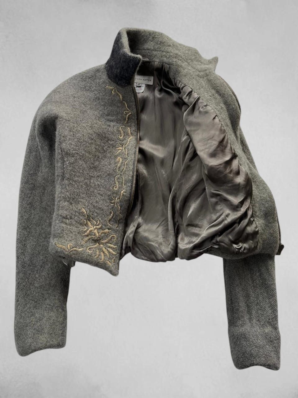 Dries Van Noten Dries Van Noten Embroidery Cropped Jacket Size M / US 6-8 / IT 42-44 - 6 Thumbnail