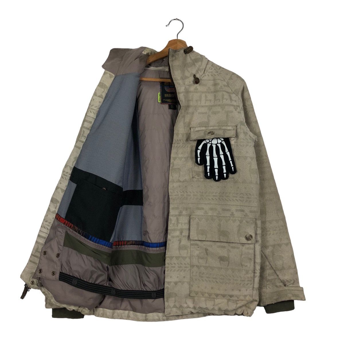 Burton 🔥VERY RARE NAVAJO AZTEC DESIGN BURTON SKI JACKET Size US S / EU 44-46 / 1 - 10 Thumbnail