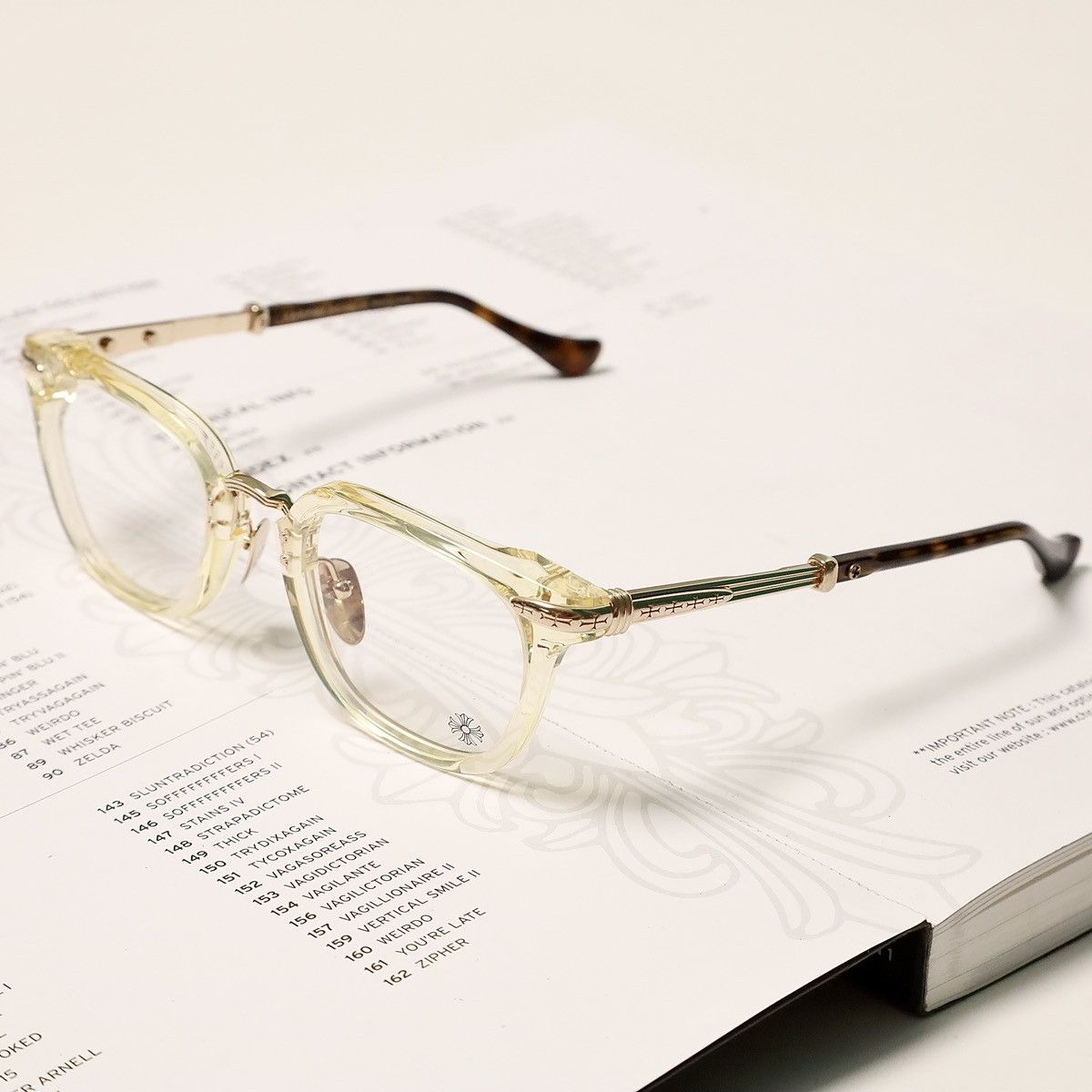 Chrome Hearts CHROME HEARTS TITANASLUVR GLASSES | Grailed