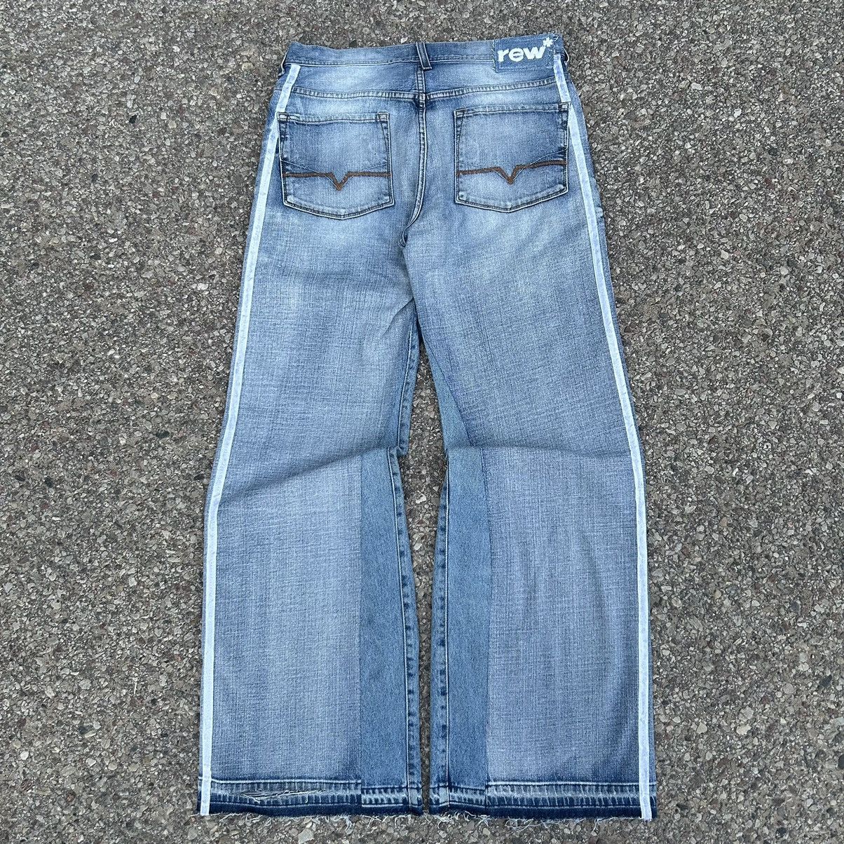 Handmade rew* adidas jeans Size US 34 / EU 50 - 4 Thumbnail