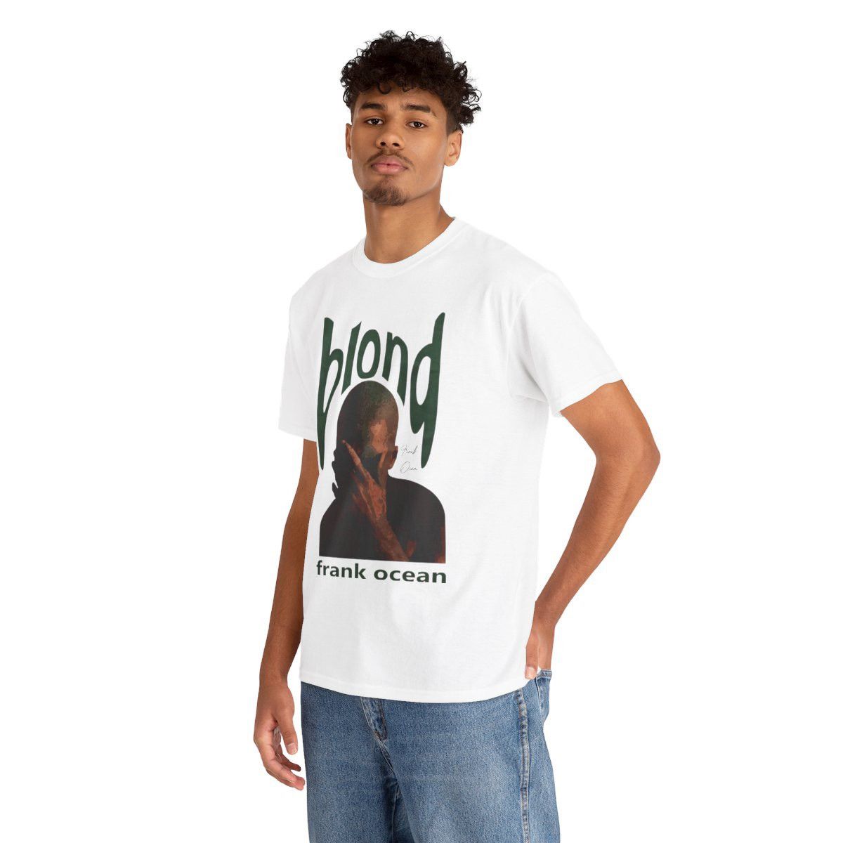 Vintage Frank Ocean 'Blond' Unisex Heavy Cotton Tee Size US M / EU 48-50 / 2 - 2 Thumbnail