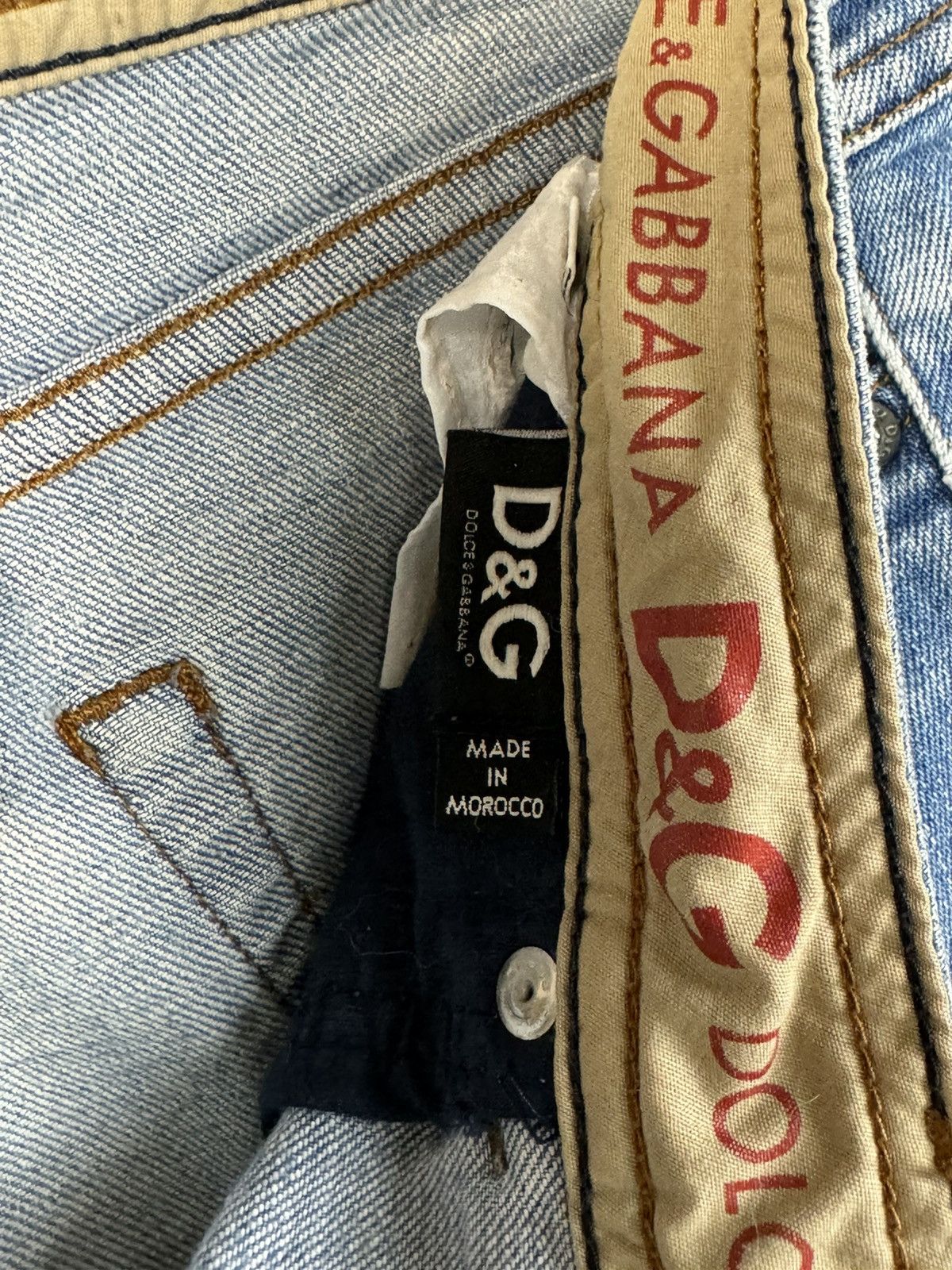 Dolce & Gabbana Dolce Gabbana D&G Vintage Womans Jeans Luxury size 28 Size 28" / US 6 / IT 42 - 18 Thumbnail