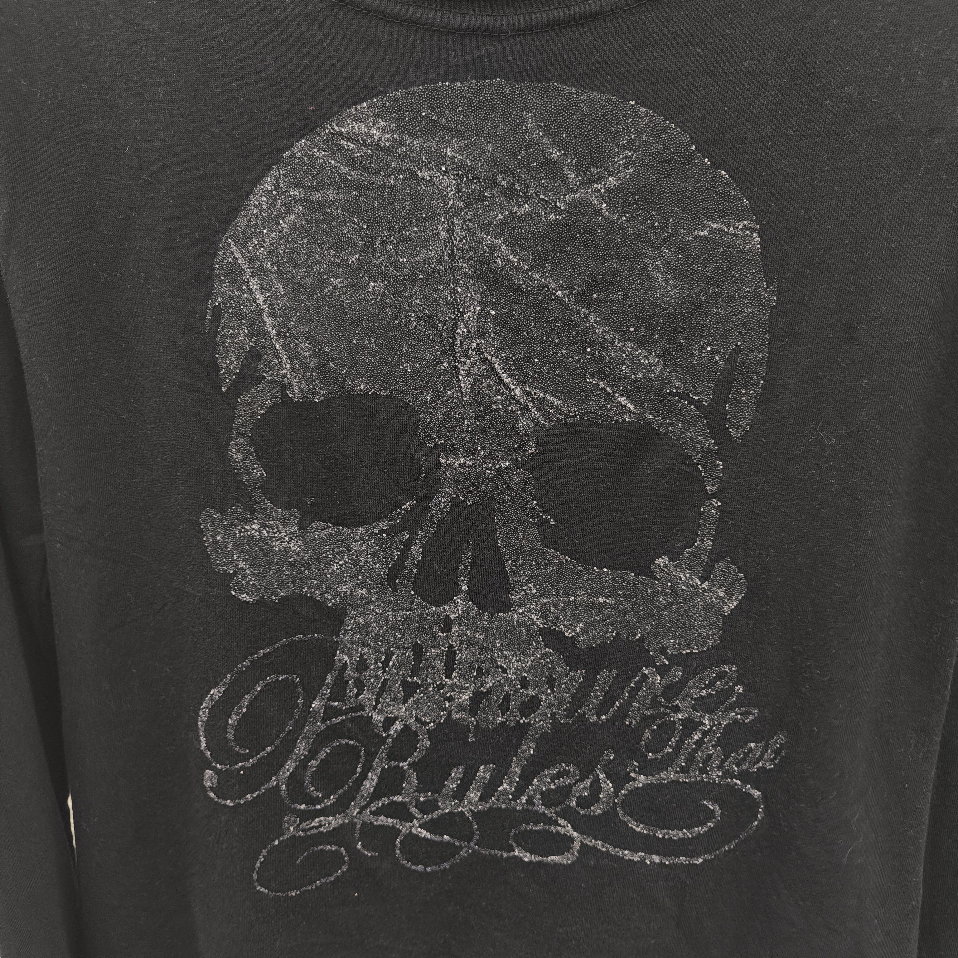 Affliction Take all Vintage Y2K skull print Size M / US 6-8 / IT 42-44 - 4 Thumbnail