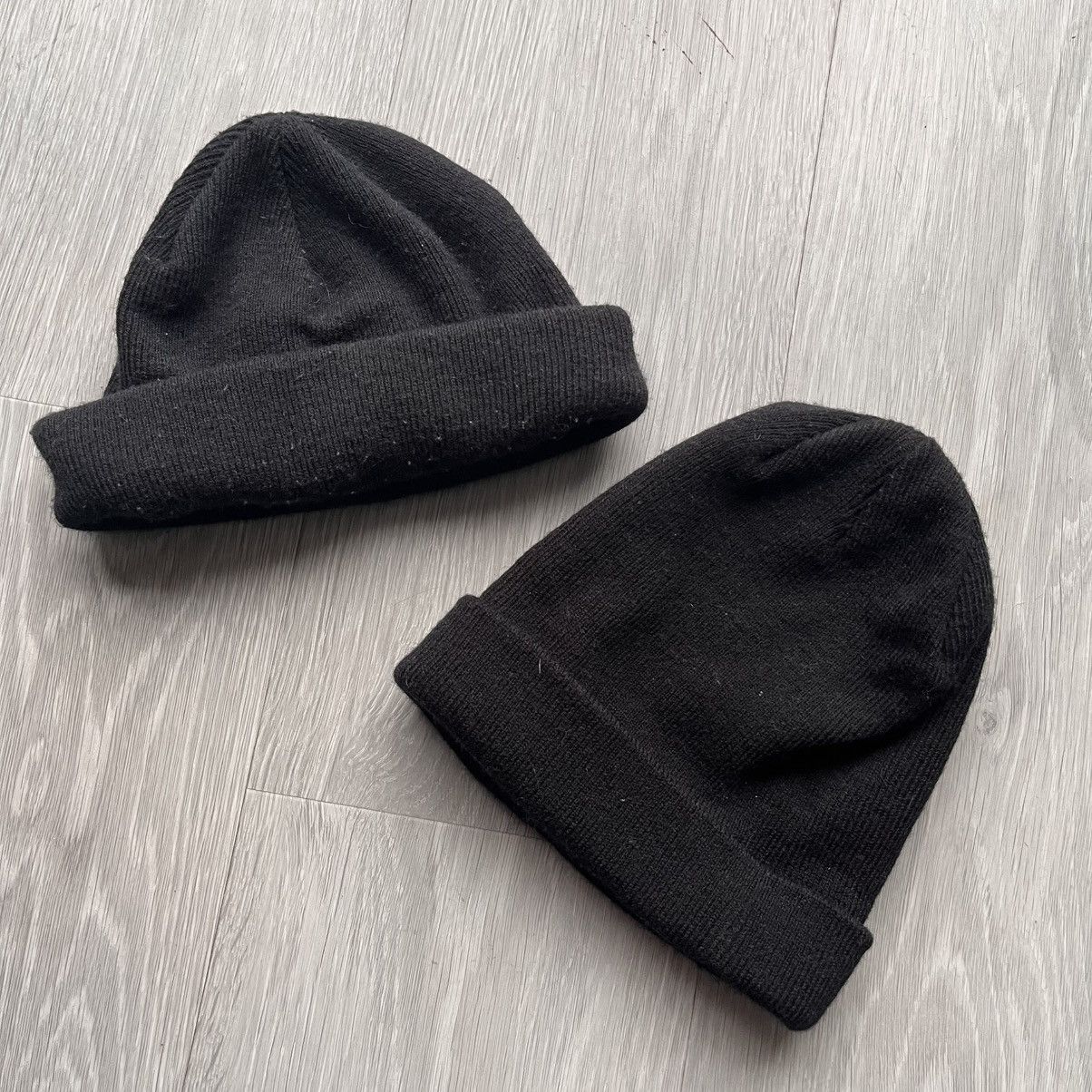 Asos Asos Black Beanie 2no Bundle Size ONE SIZE - 1 Thumbnail