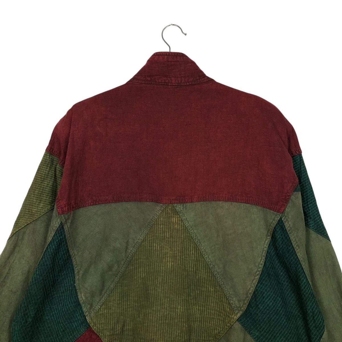 Japanese Brand 🔥VINTAGE PATCHWORK DEISGN JACKET UNBRANDED ISSEY MIYAKE Size US L / EU 52-54 / 3 - 11 Thumbnail