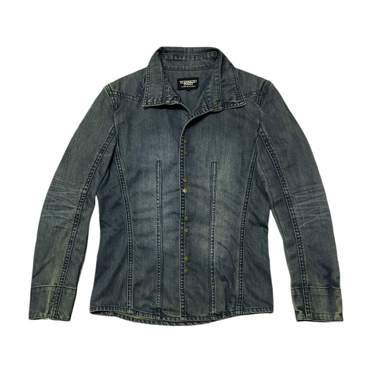 Japanese Brand Tornado mart denim jacket Size M / US 6-8 / IT 42-44 - 9 Thumbnail