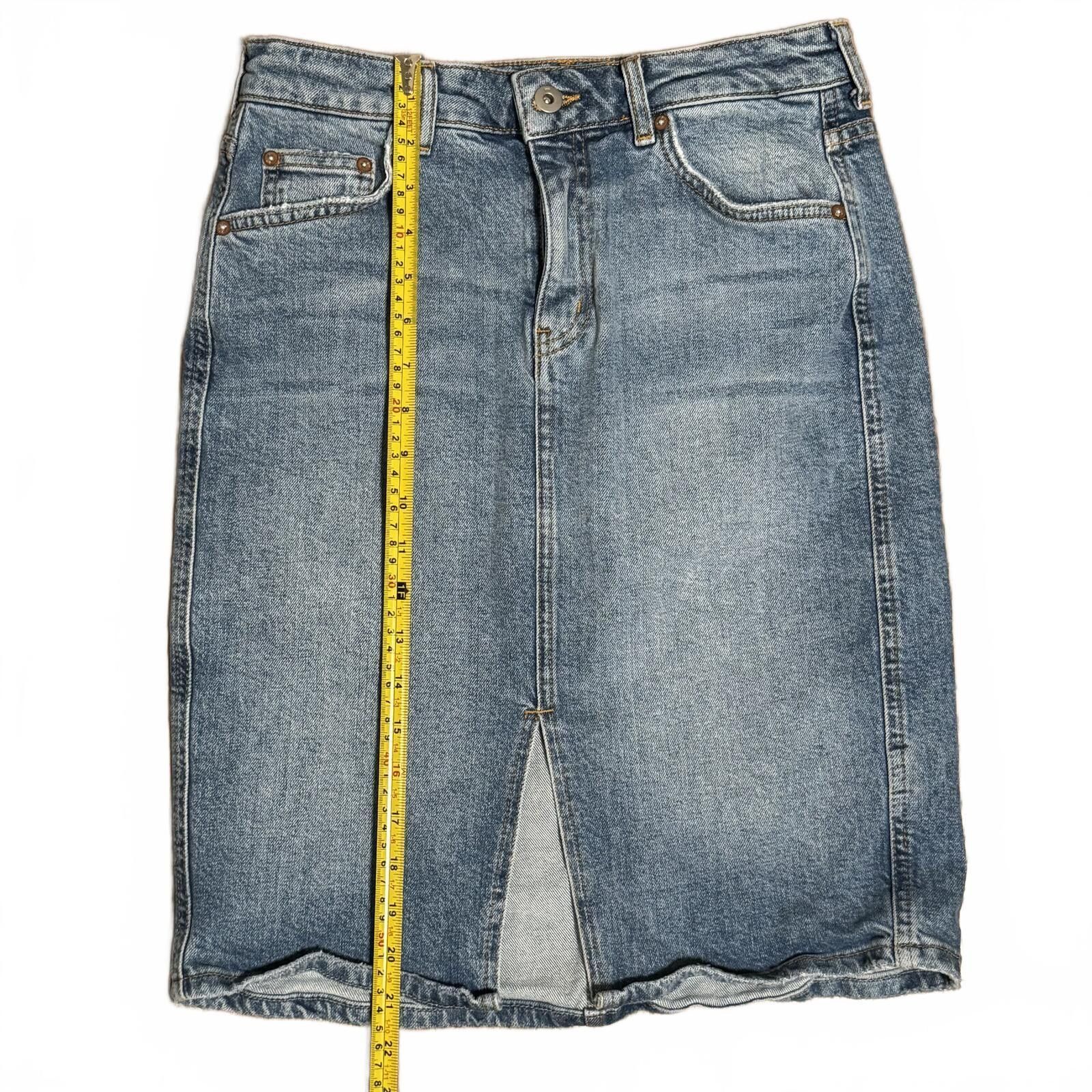 Other Pilcro Size 4 Denim Pencil Skirt Size 4 Size 27" / US 4 / IT 40 - 2 Thumbnail