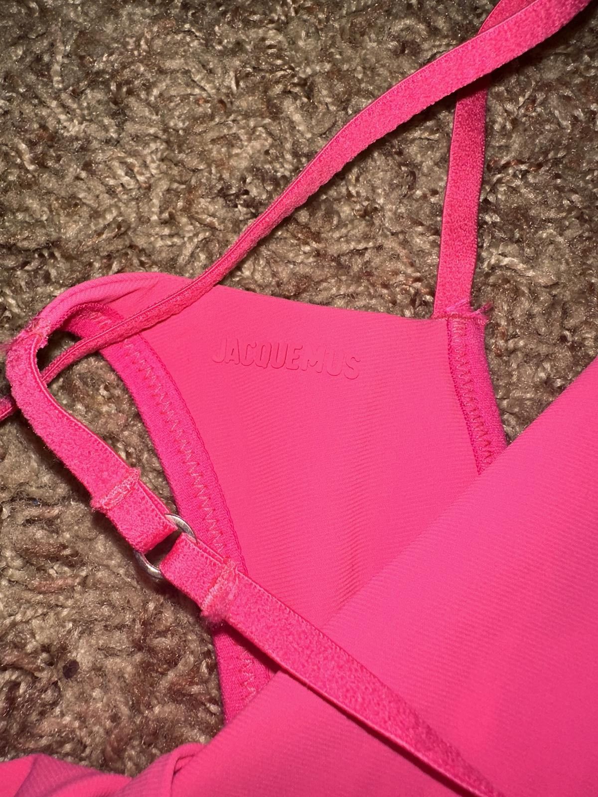 Nike Women’s Jacquemus La Brassière Drapée Pink Sport Bra