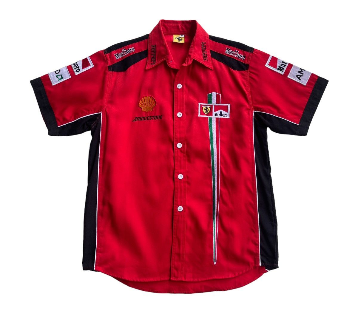 Ferrari Vintage Ferrari F1 Racing Uniform Shirt Size US M / EU 48-50 / 2 - 2 Thumbnail