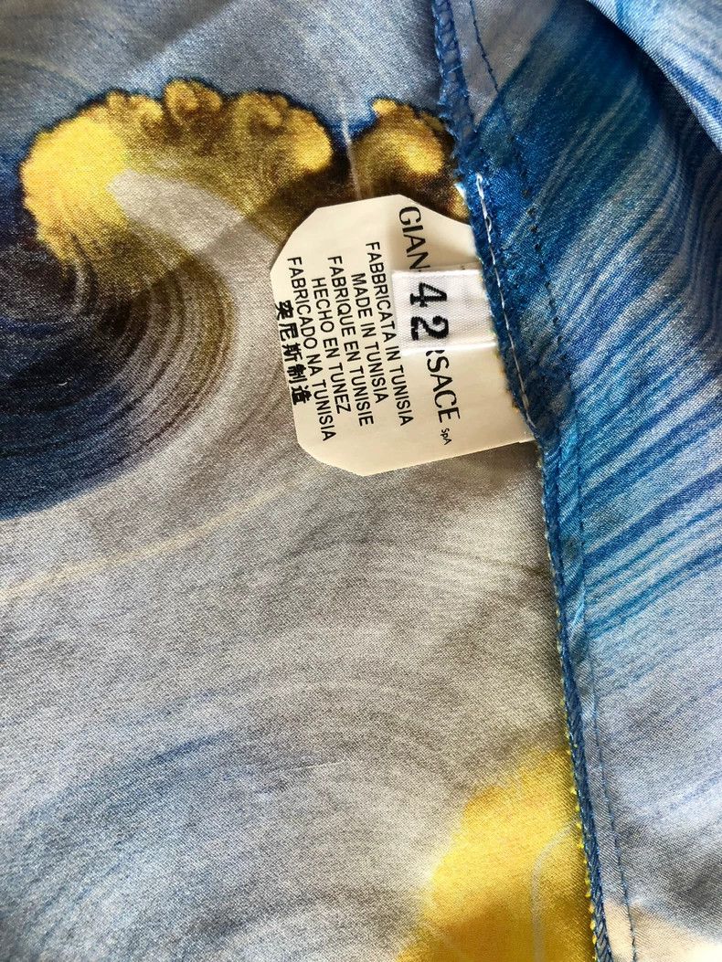 Versace Versace Silk sleeveless top Size L / US 10 / IT 46 - 4 Thumbnail