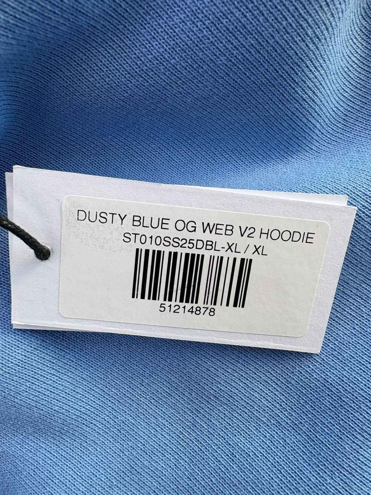 Sp5der Sp5der OG Web V2 Hoodie “Dusty Blue” Size US XL / EU 56 / 4 - 4 Thumbnail