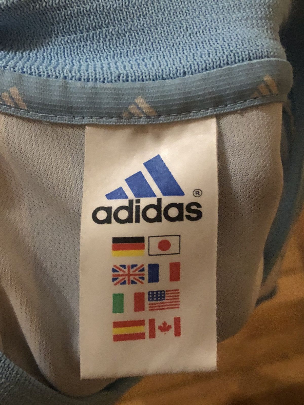 Adidas VINTAGE 2002/04 ARGENTINA HOME JERSEY Size US L / EU 52-54 / 3 - 7 Thumbnail
