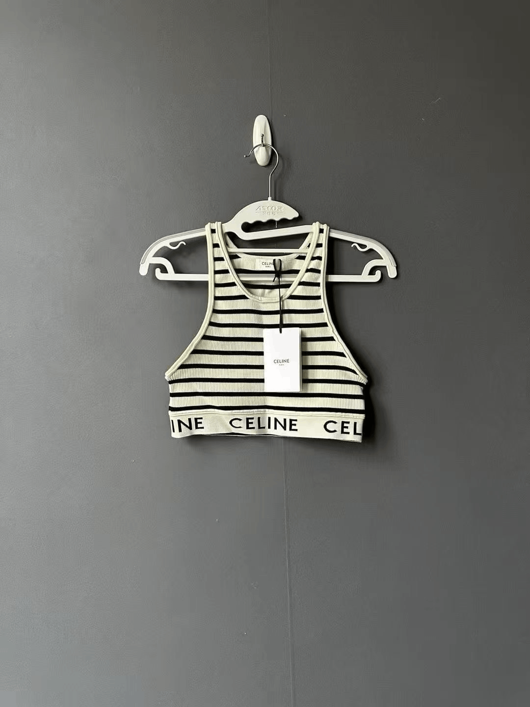 Celine Celine Striped Knit Vest Size M / US 6-8 / IT 42-44 - 1 Thumbnail