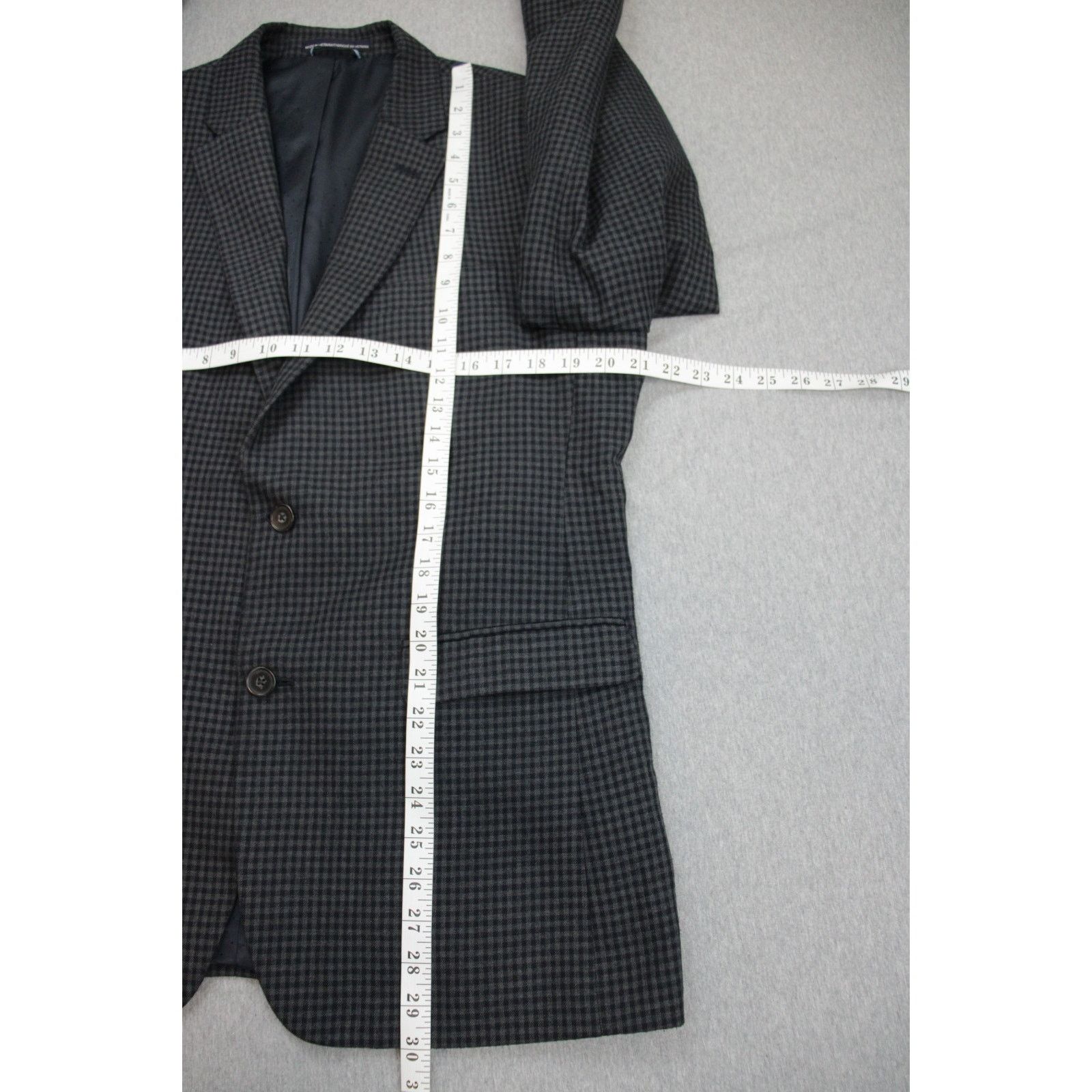 Tommy Hilfiger Tommy Hilfiger Blazer Mens Size 40R Gingham Check Size 40R - 9 Thumbnail