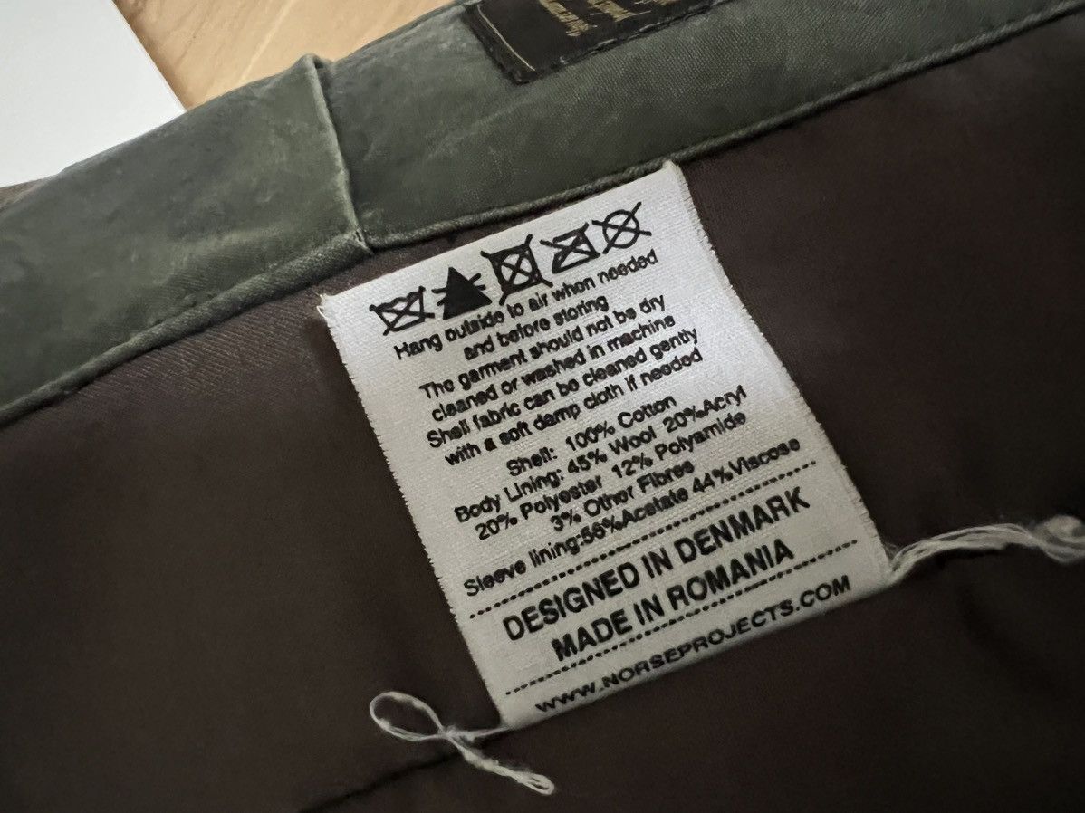 Norse Projects Norse Projects Nunk Jacket (S) Olive Green Size US S / EU 44-46 / 1 - 6 Thumbnail